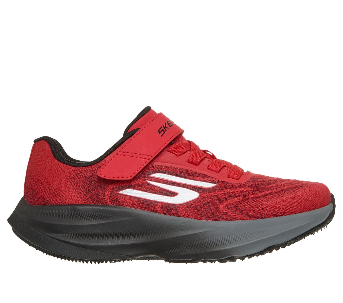 Skechers Jongens Aero Spark - Kinetic Sprint CM Zwart, Maat 32, Mag in de wasmachine, Medium