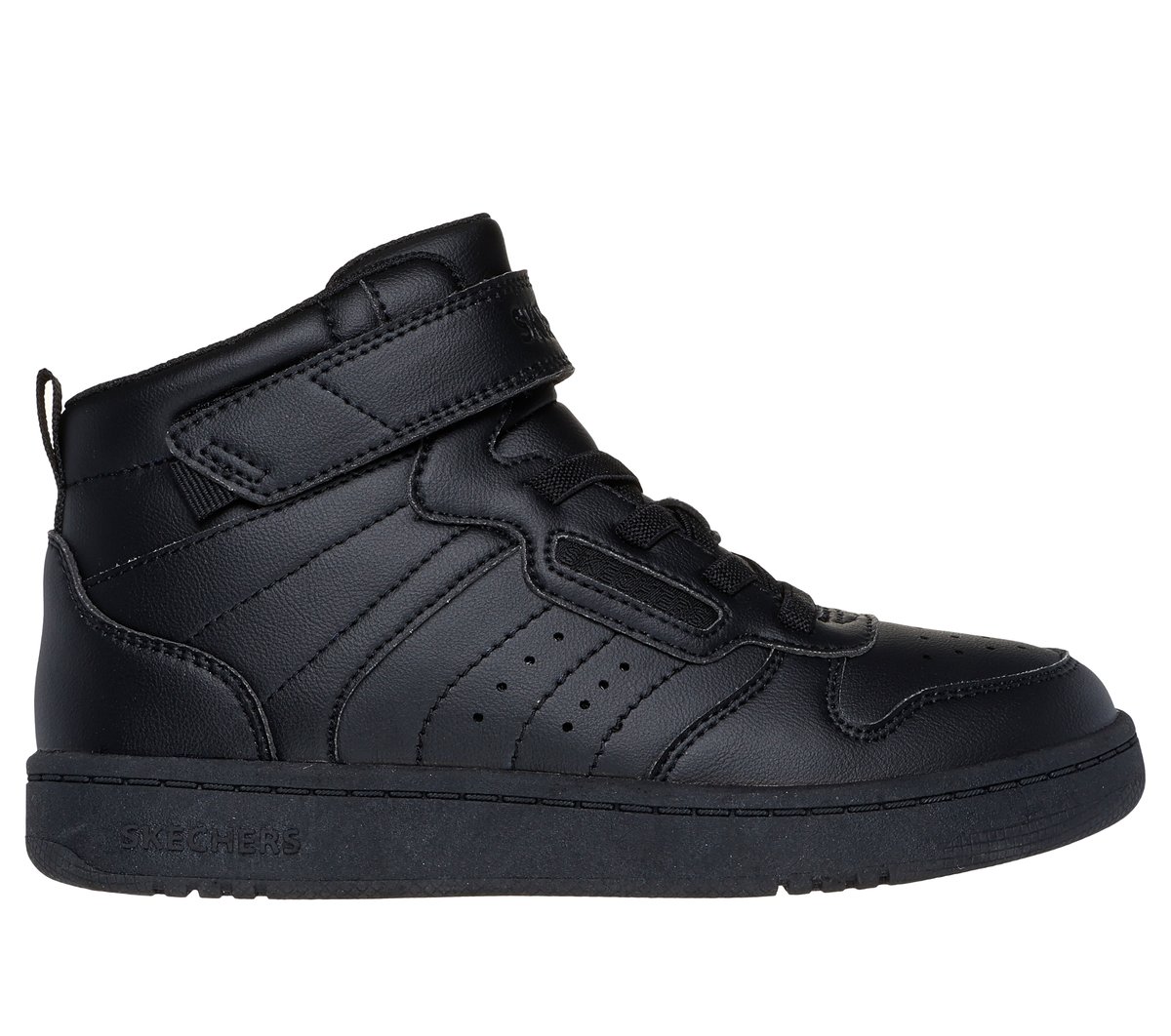 Skechers Jongens Quick Street - Rapid Avenue CM Zwart, Maat 32, Mag in de wasmachine, Medium