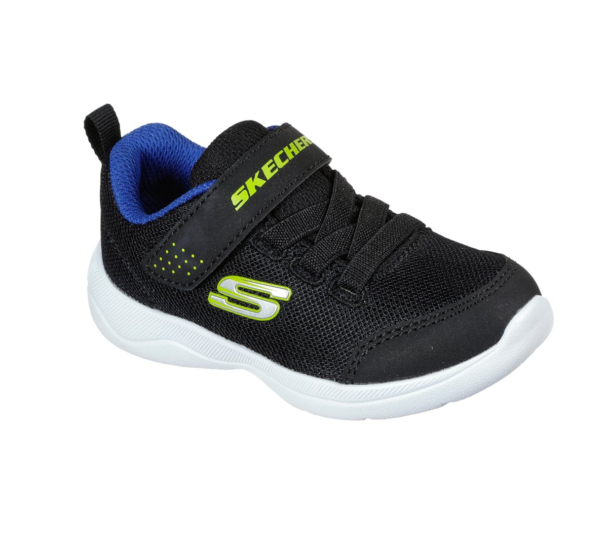 Skechers Dzieci Skech-Stepz 2.0 - Mini Wanderer w Czarny/Niebieski/Limonkowy, Rozmiar 23 Sneakersy