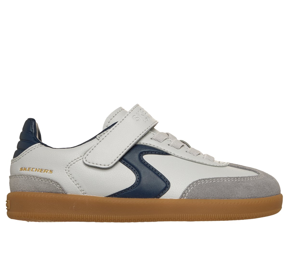 Skechers Jongens Hotshot - Varsity Team CM Grijs/Marine, Maat 32, Medium