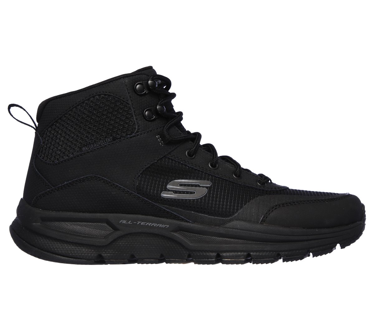 Skechers Herren Escape Plan 2.0 - Woodrock Sneaker in Schwarz, Größe 48.5