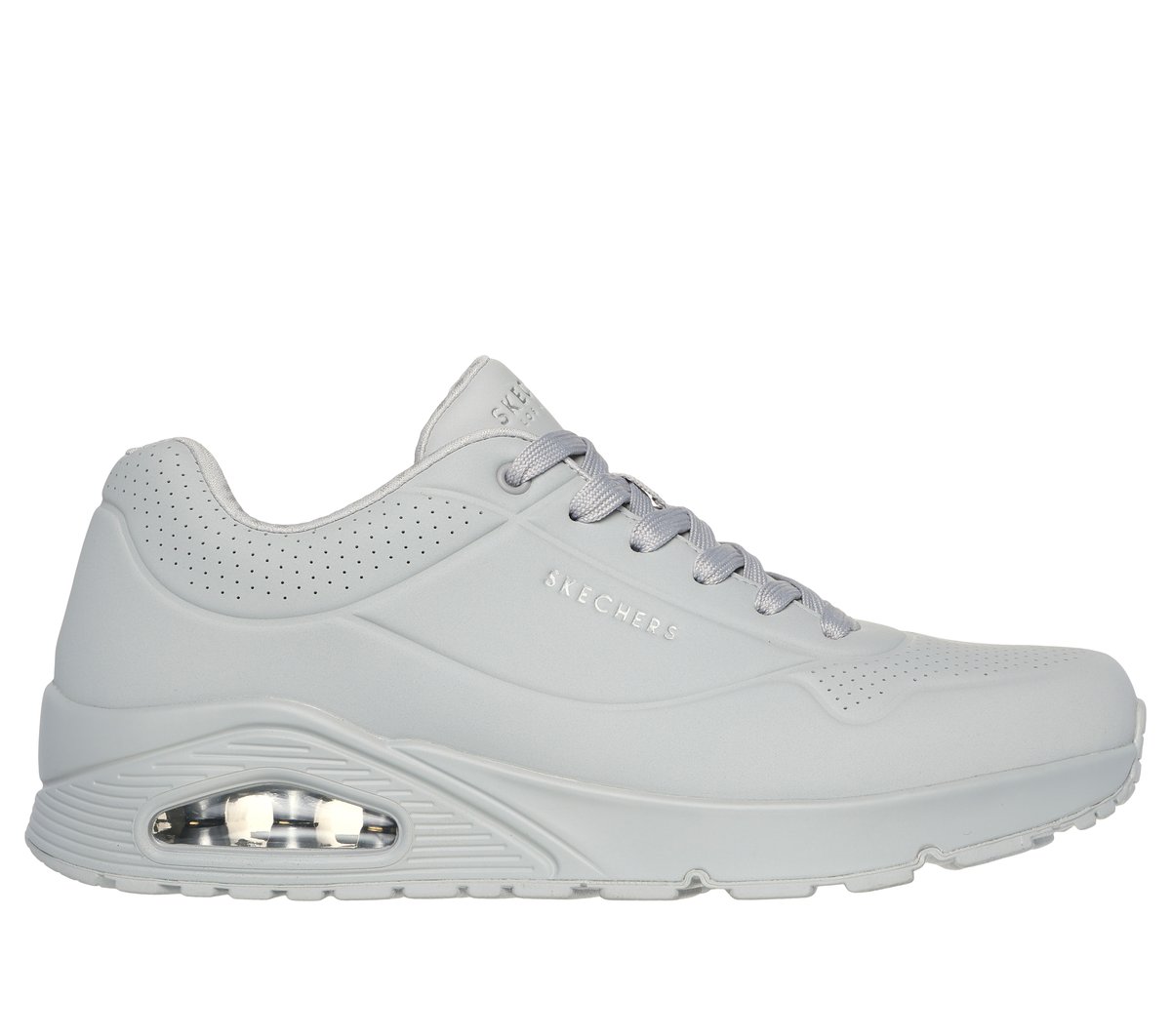 Skechers UNO - Stand On Air Chaussures Moyen Width en Noir, Pointure 48.5