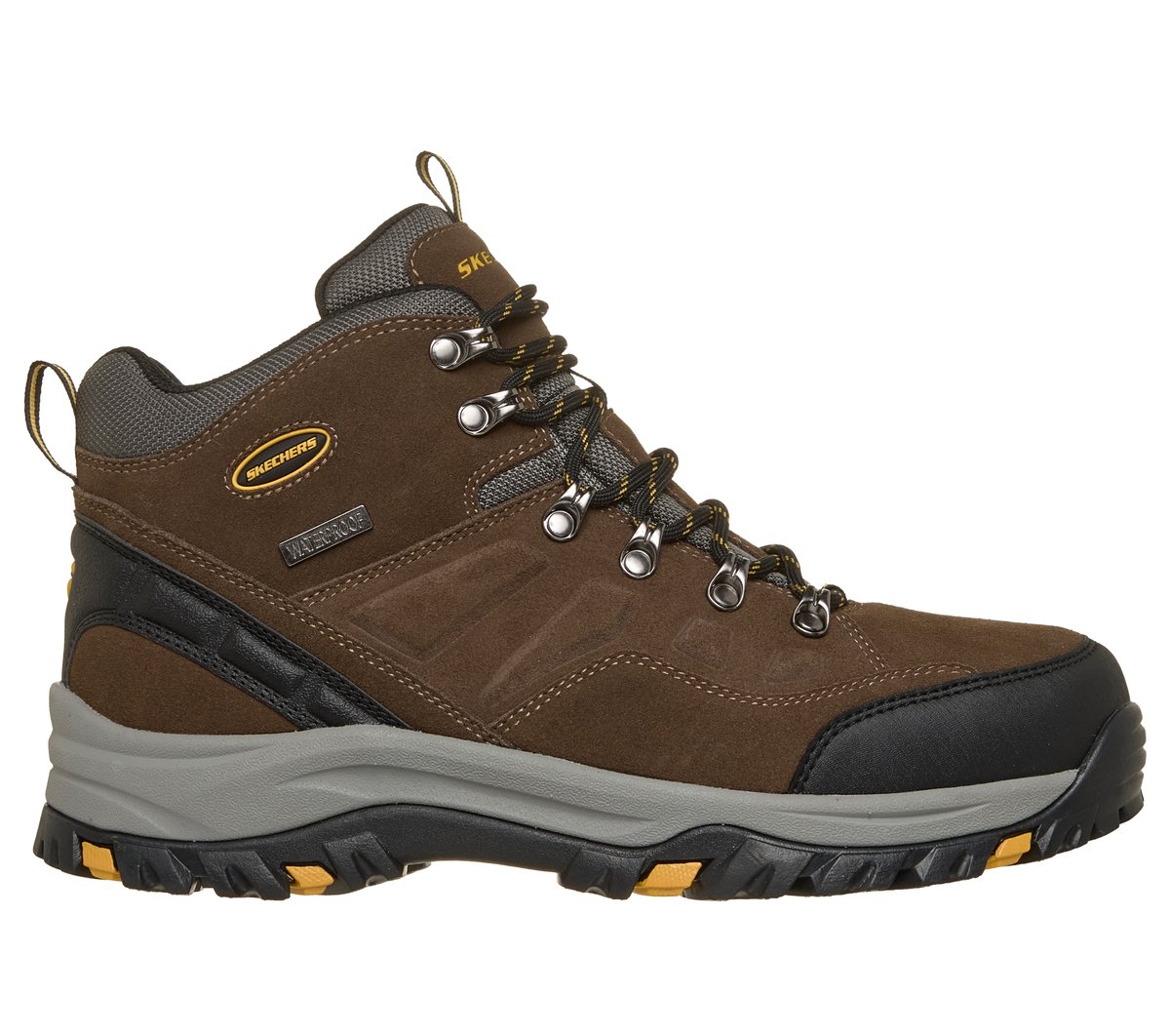 Skechers Heren Waterproof Relaxed Fit: Relment - Pelmo CM Zwart, Maat 39, Medium