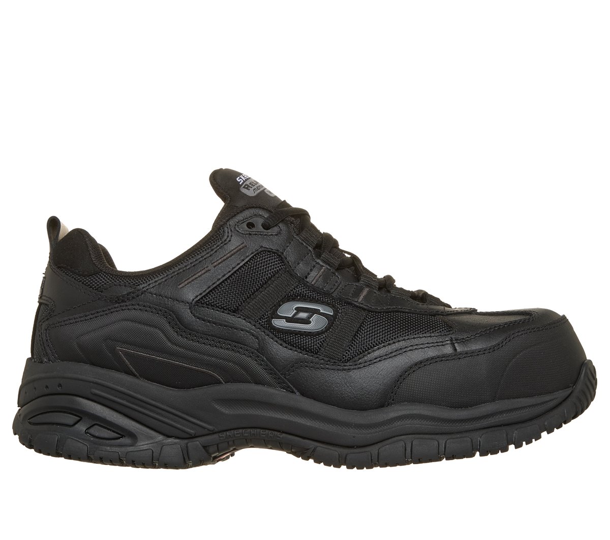 Skechers Heren Work Relaxed Fit: Soft Stride - Grinnell CM Zwart, Maat 39.5, Medium
