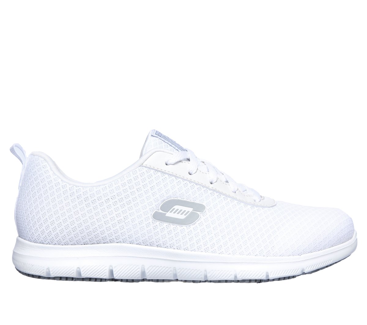 Skechers Dames Work Slip-Resistant Relaxed Fit: Ghenter - Bronaugh CM Zwart, Maat 35, Medium
