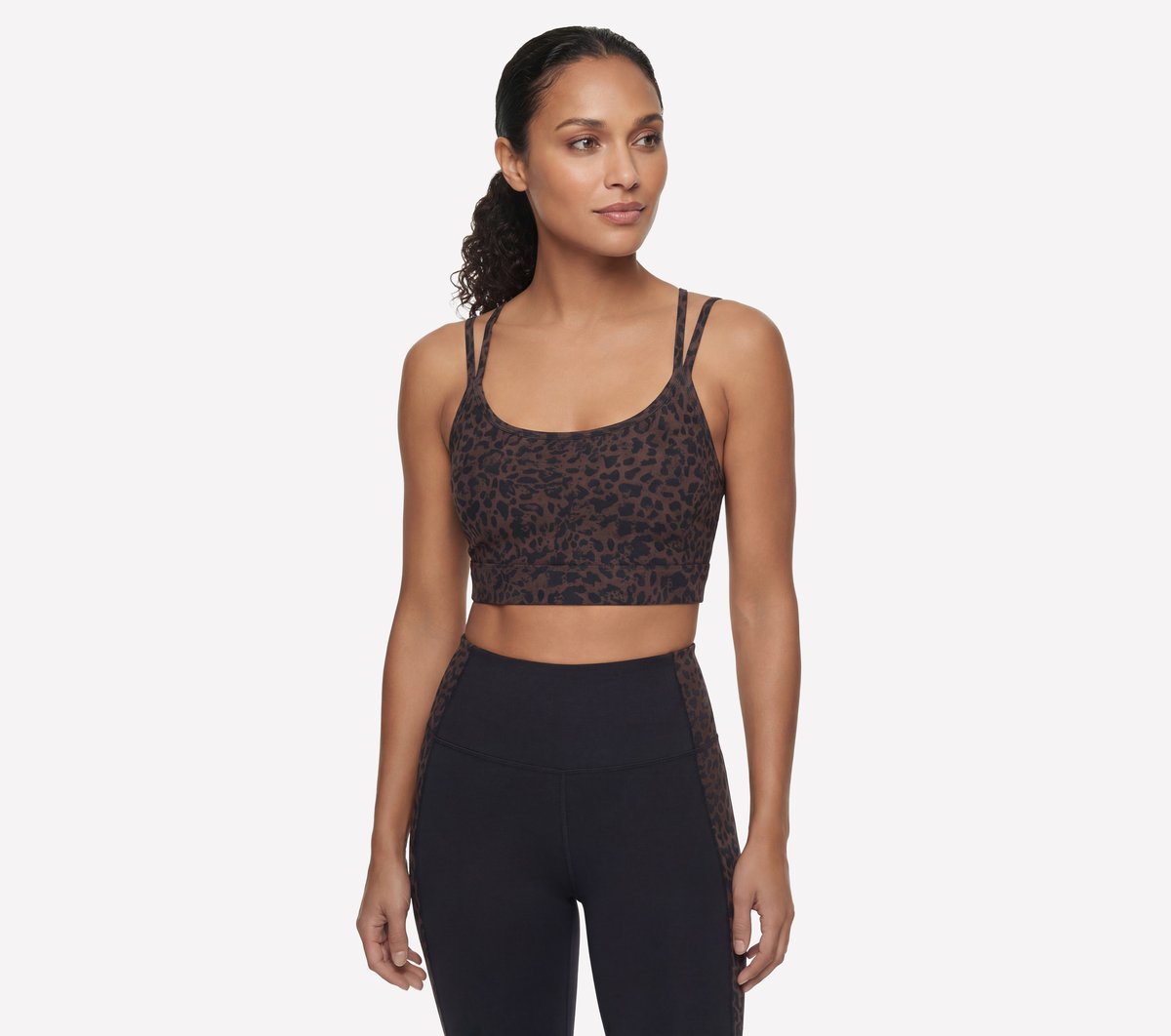 Skechers Dames GO WALK Cheetah Bra CM Jachtluipaard, Maat XS