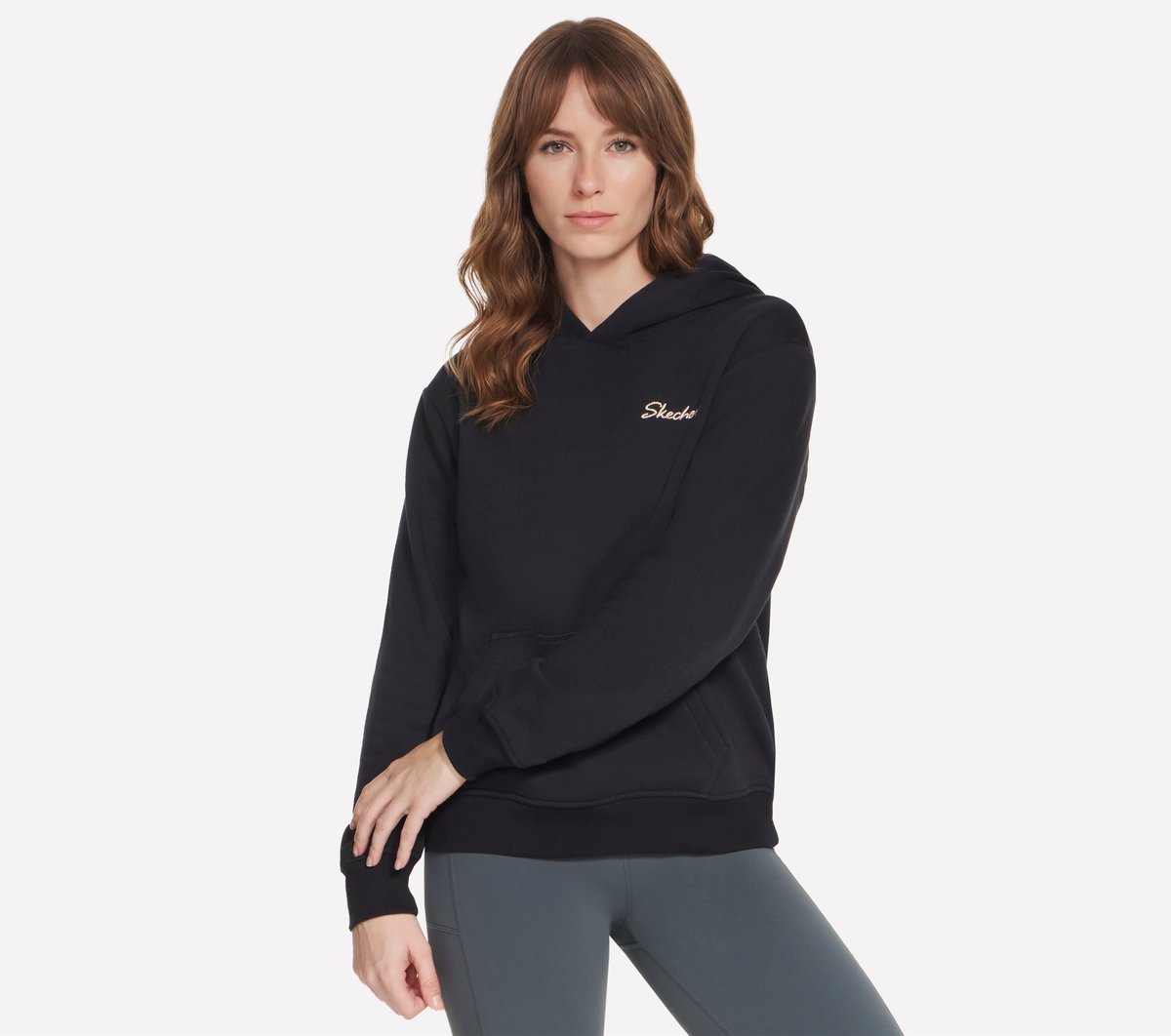 Skechers Signature sweat à capuche en Noir, Pointure 3XL