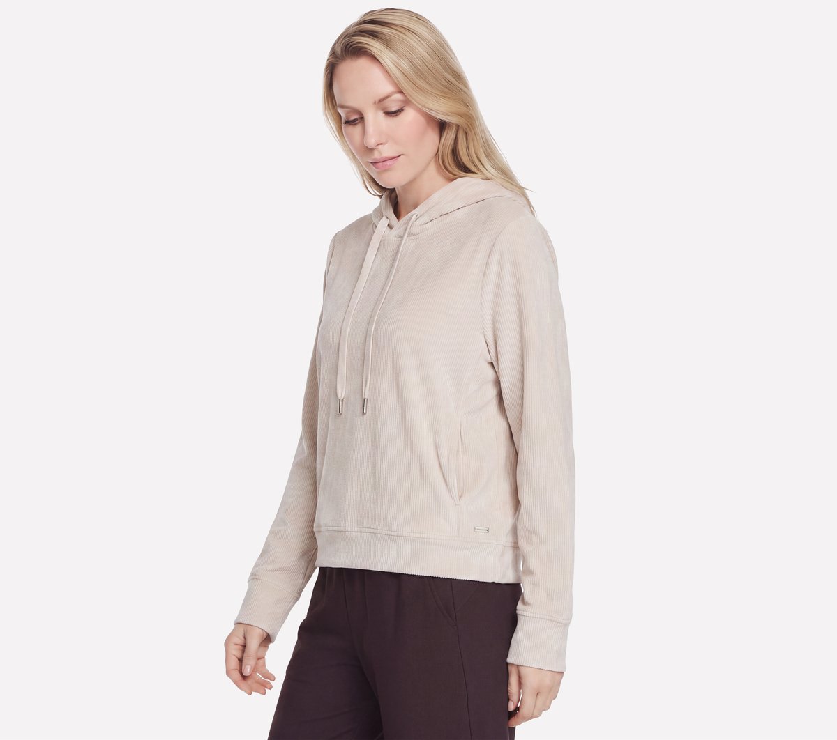 Cozy Luxe Velour Hoodie - thumbnail 3