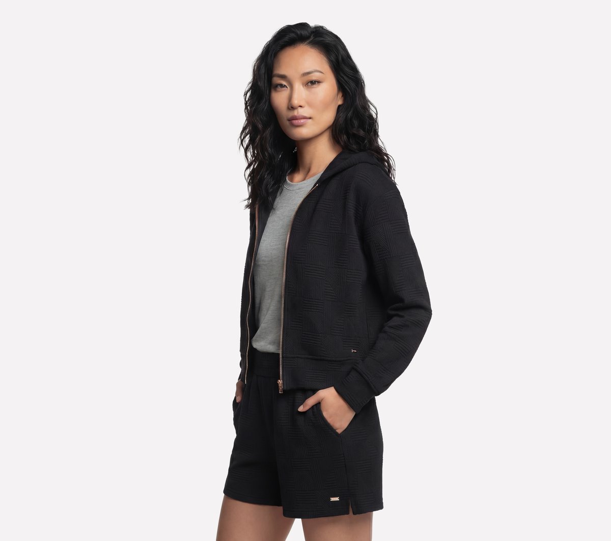 GO WALK Everywhere Diamond Full Zip Jacket | SKECHERS UK
