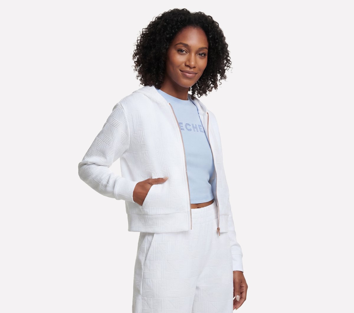 GO WALK Everywhere Diamond Full Zip Jacket | SKECHERS UK