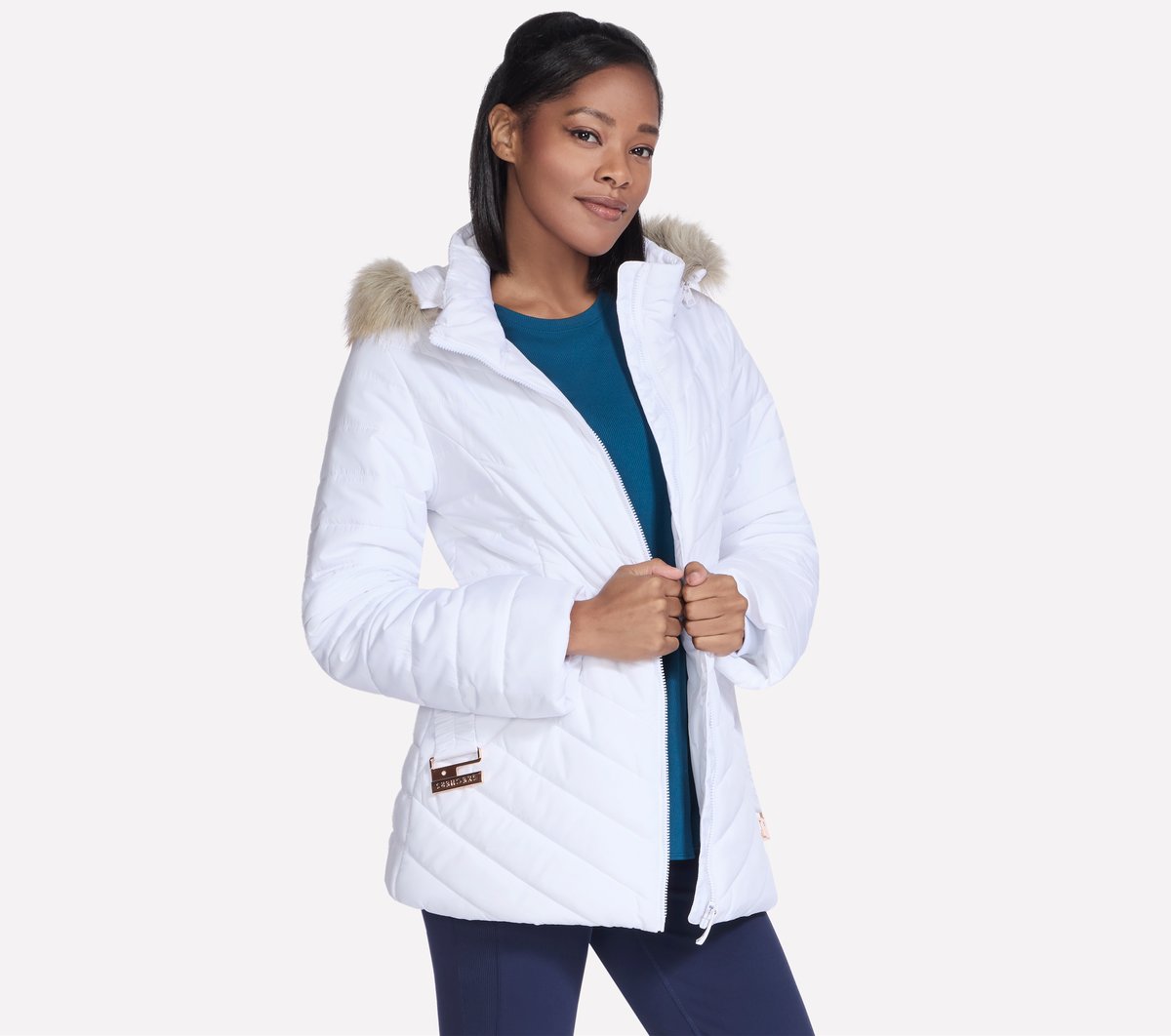 On-The-GO GO SHIELD Cozy Fit Belted Parka