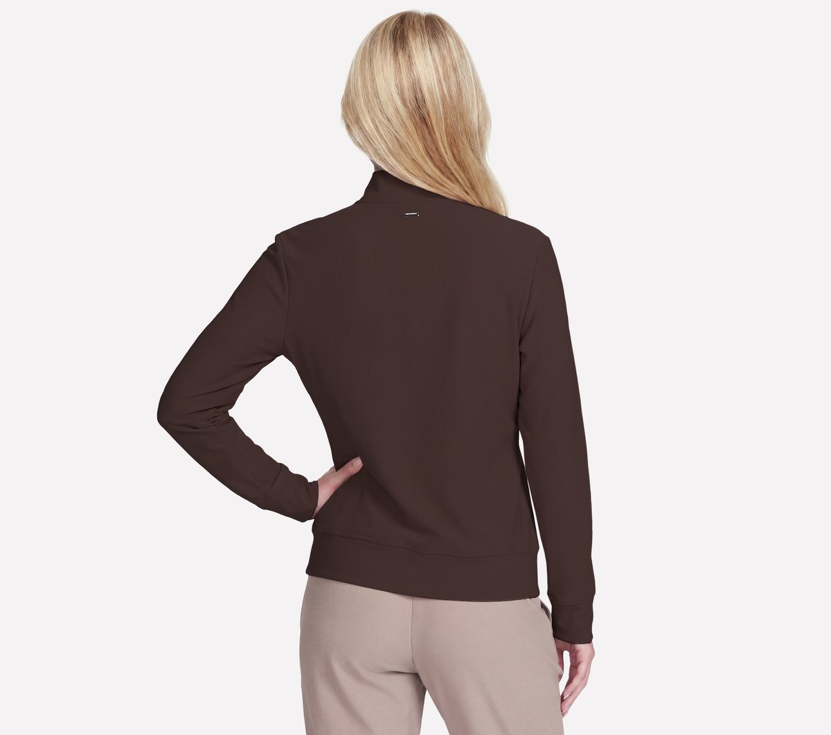 GO Luxe Rib Everyday Full Zip Jacket