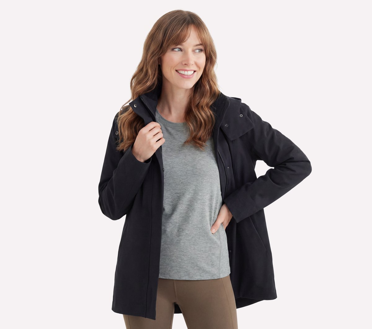 MARTHEFRANCOISGIRBAUD ジップ中綿ジャケット ダークウェア GO WALK Destination Rain Jacket