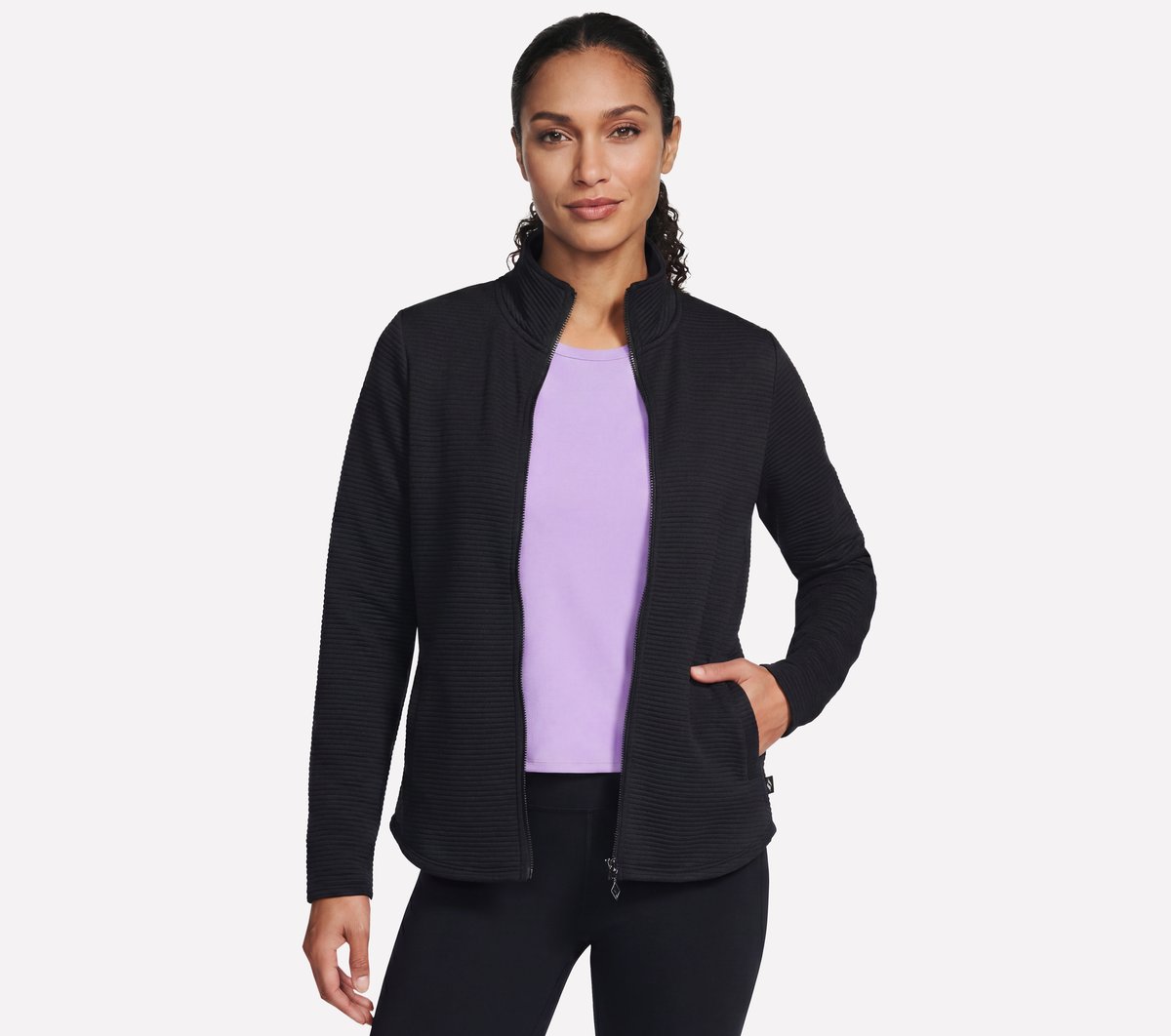 The GO WALK Shine Jacket - BLACK