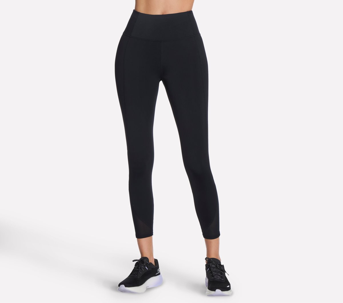 Skechers Dames Tempo 7/8 High Waisted Legging CM Zwart, Maat XS