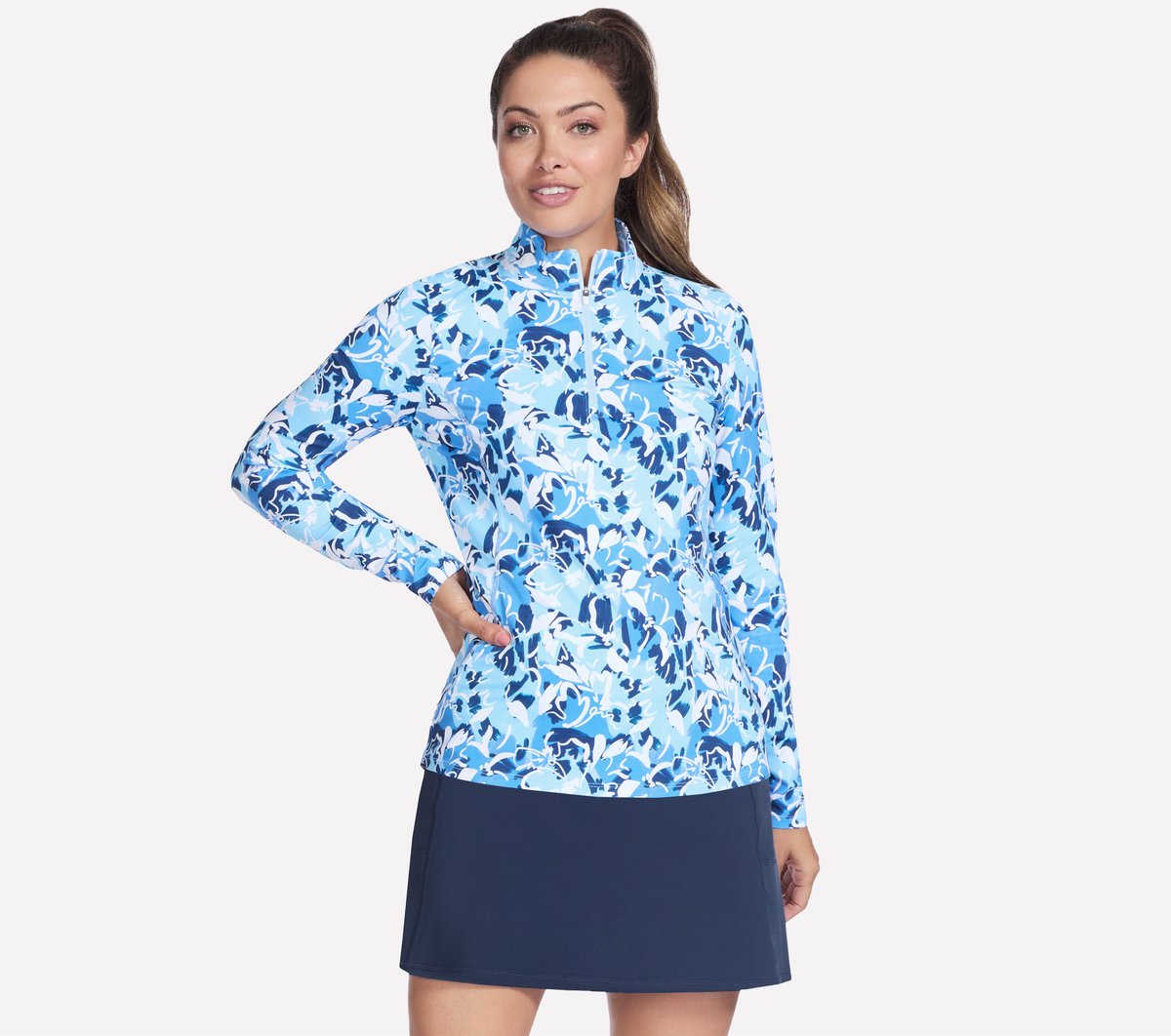 GO GOLF Tropical Garden 1/4 Zip
