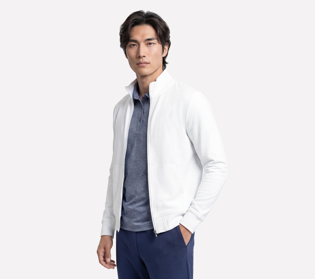 スケッチャーズ フードレス フーディ ゴーウォーク エブリウェア