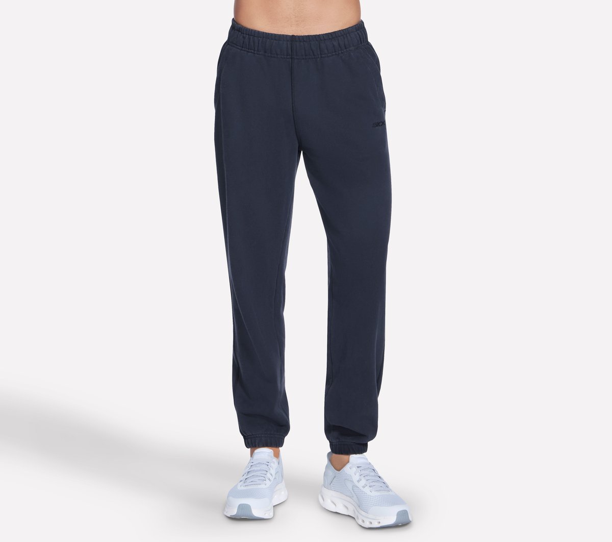 Skechers Heren Elevated Terry Jogger CM Zwart, Maat Small