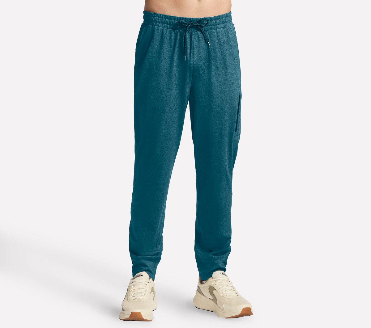 Skechers Heren Harry Kane Weekend Performance Jogger CM Zwart/Houtskool, Maat Small