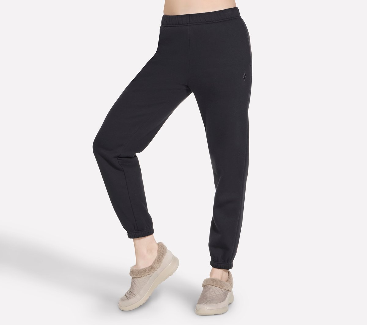 Skechers Fleece Jogger en Blanc Cassé, Pointure 3XL