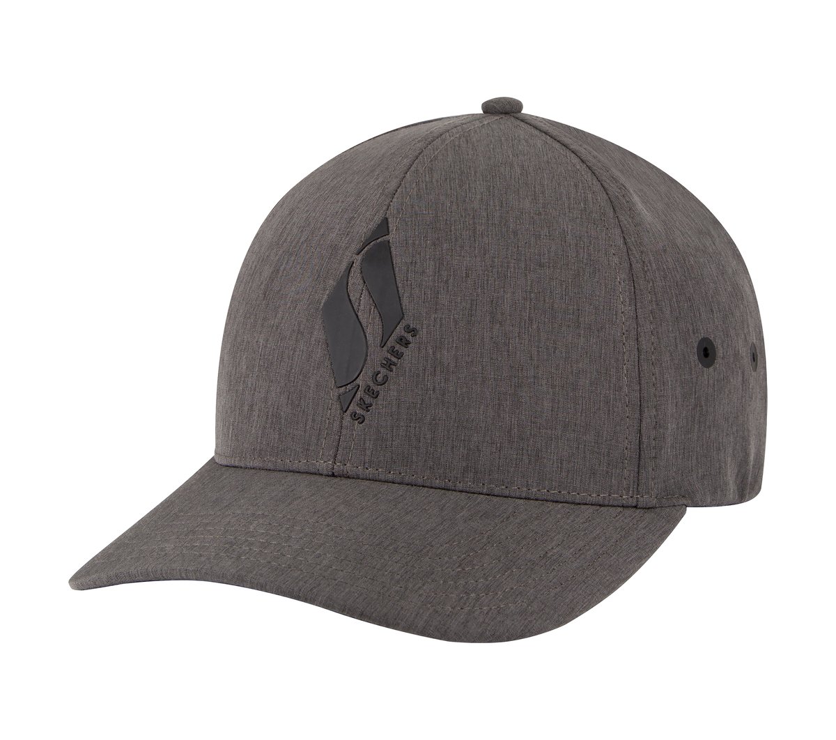 Skechers Diamond S Stretch Fit Chapeaux en Noir, Pointure Grand