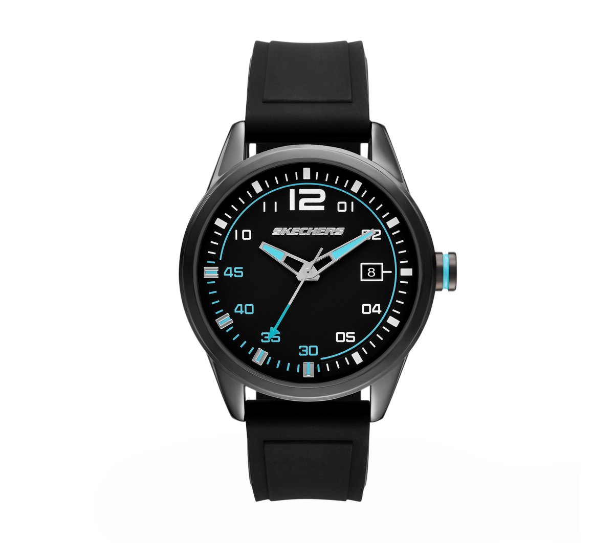 Skechers Heren Slauson horloge CM Zwart