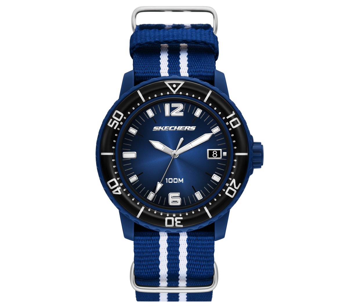 Skechers Heren Maclay horloge CM Marine