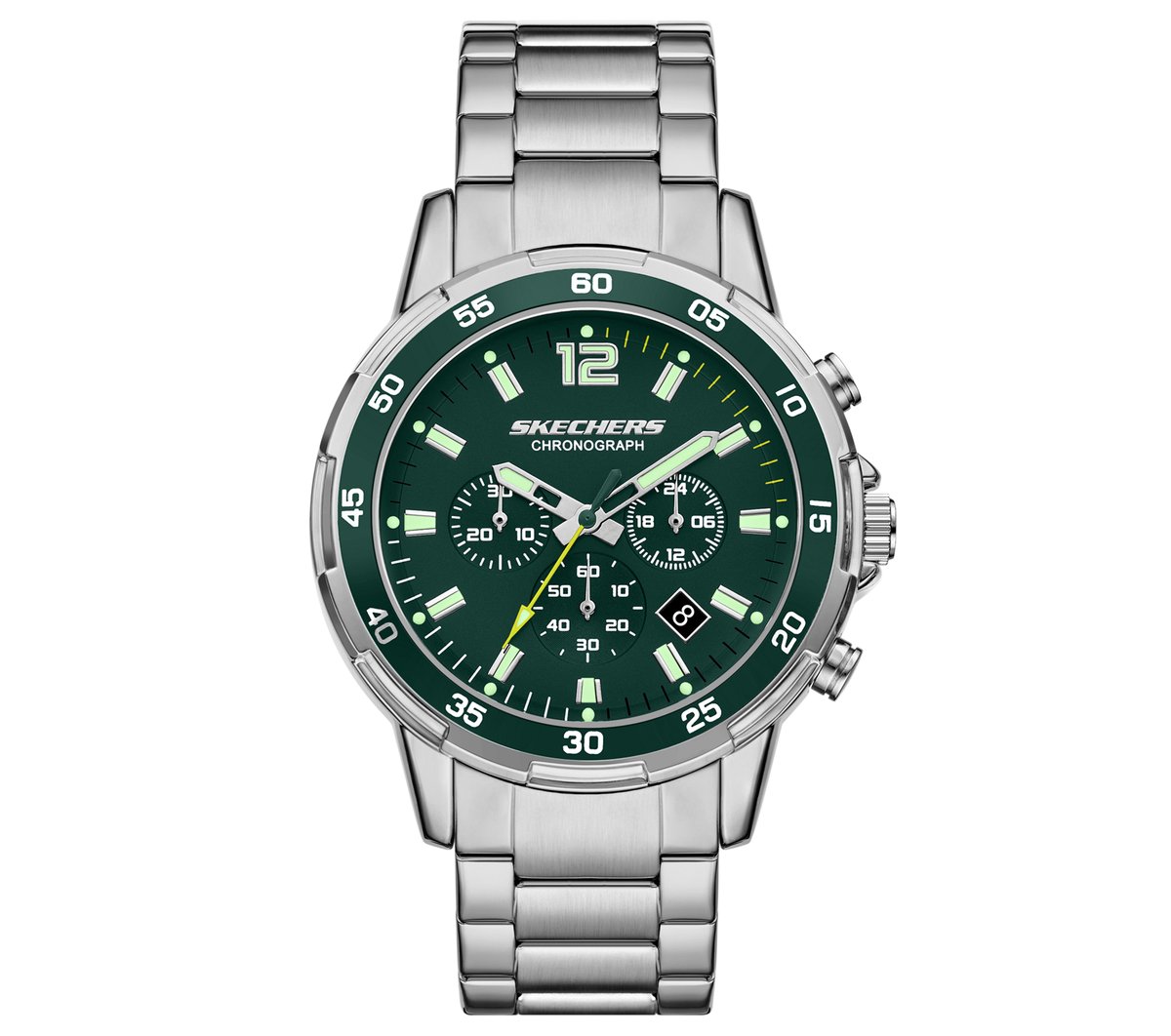 Skechers Heren Stanwood horloge CM Zilver