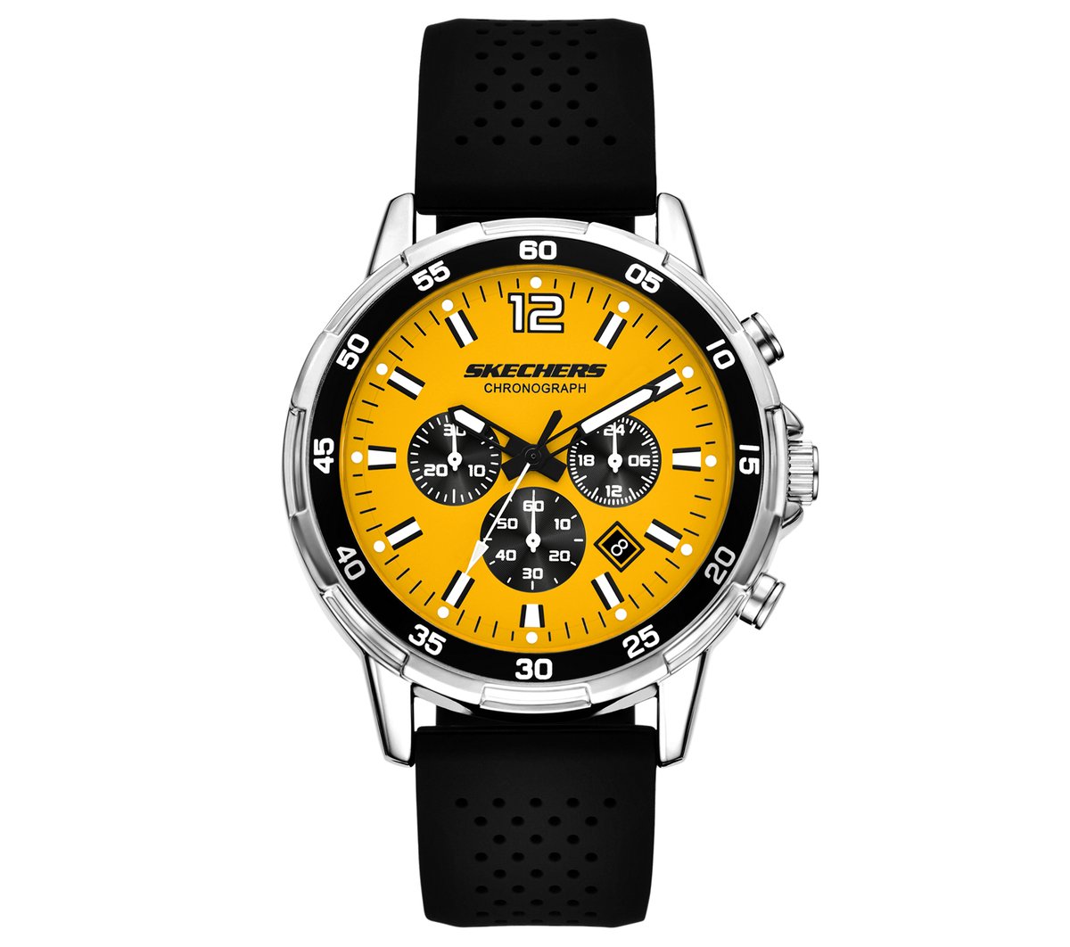 Skechers Heren Stanwood horloge CM Zwart
