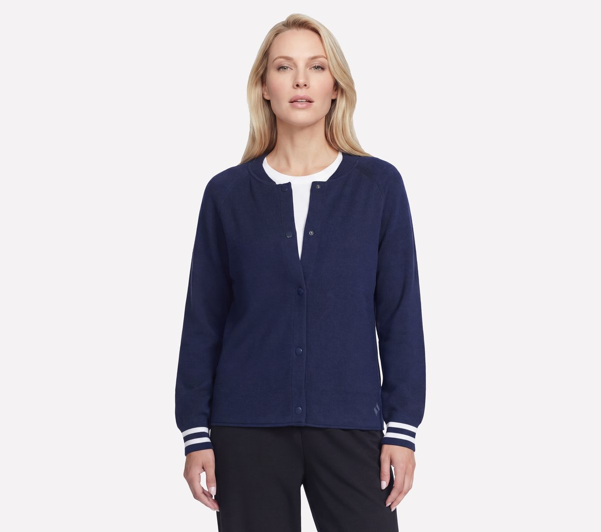 GO WALK Reflection Sweater Bomber - thumbnail 3