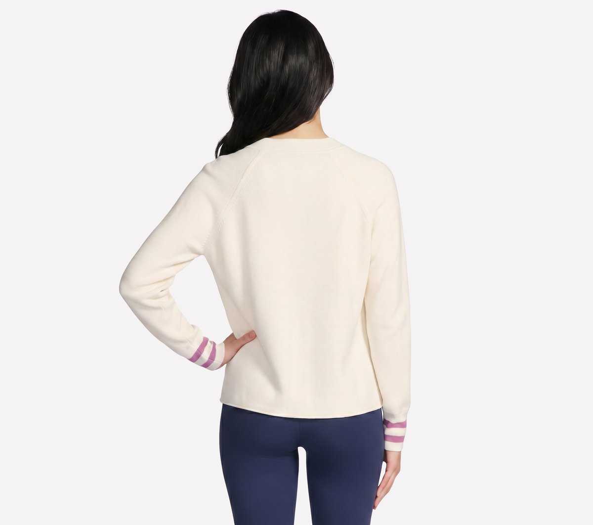 GO WALK Reflection Sweater Bomber - thumbnail 5