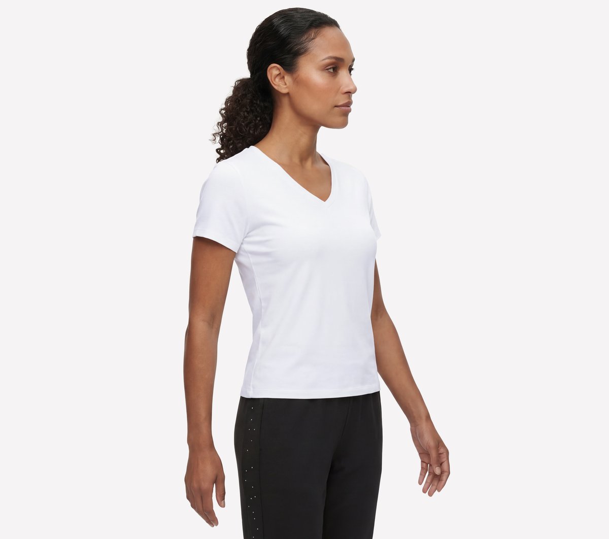 Pima V-Neck Tee - thumbnail 6