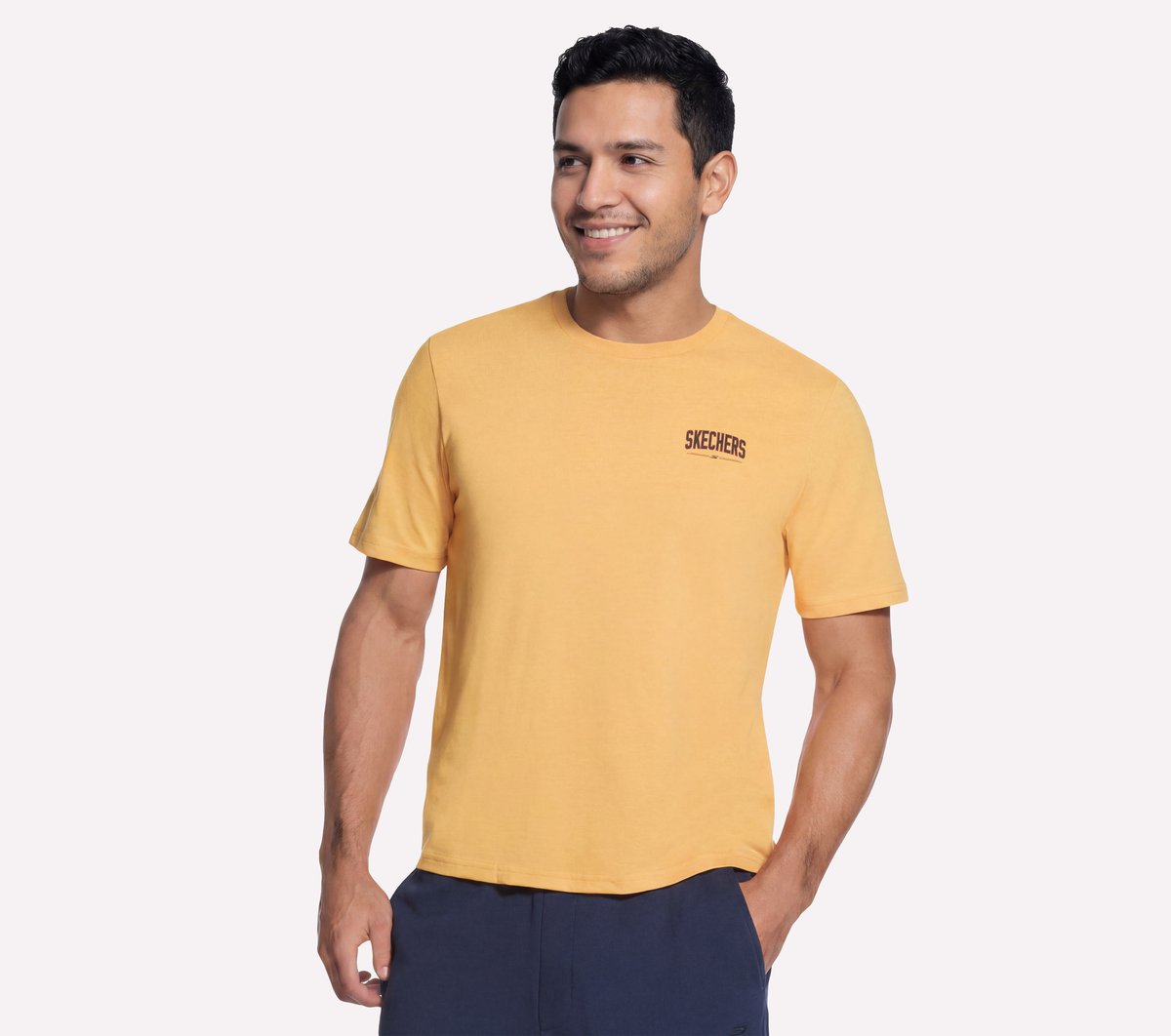 Skechers Letterman T-Shirt in Schwarz, Größe 3XL