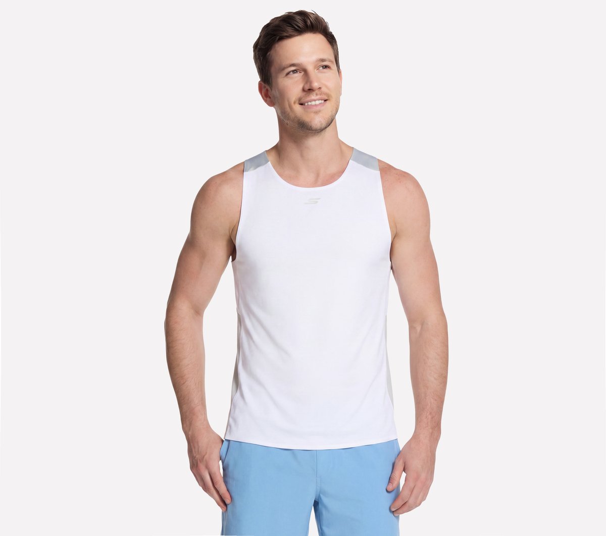 GO DRI Circuit Tank - WHITE