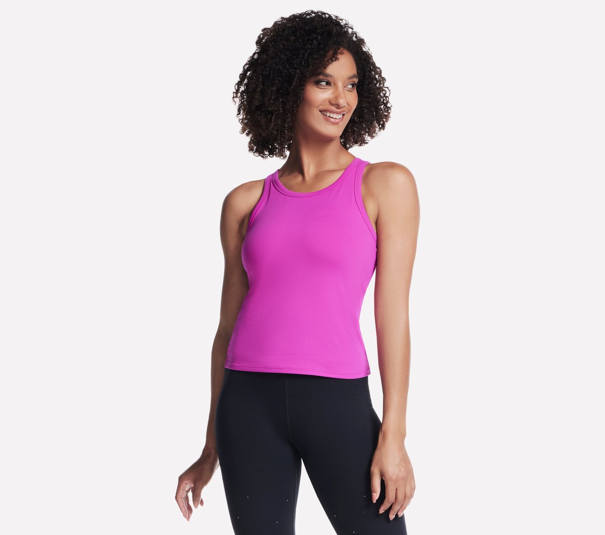 (取寄) スケッチャーズ レディース ゴー ウォーク シェルフ ブラ タンク SKECHERS women Go Walk Shelf Bra Tank Black GO WALK Shelf Bra Tank