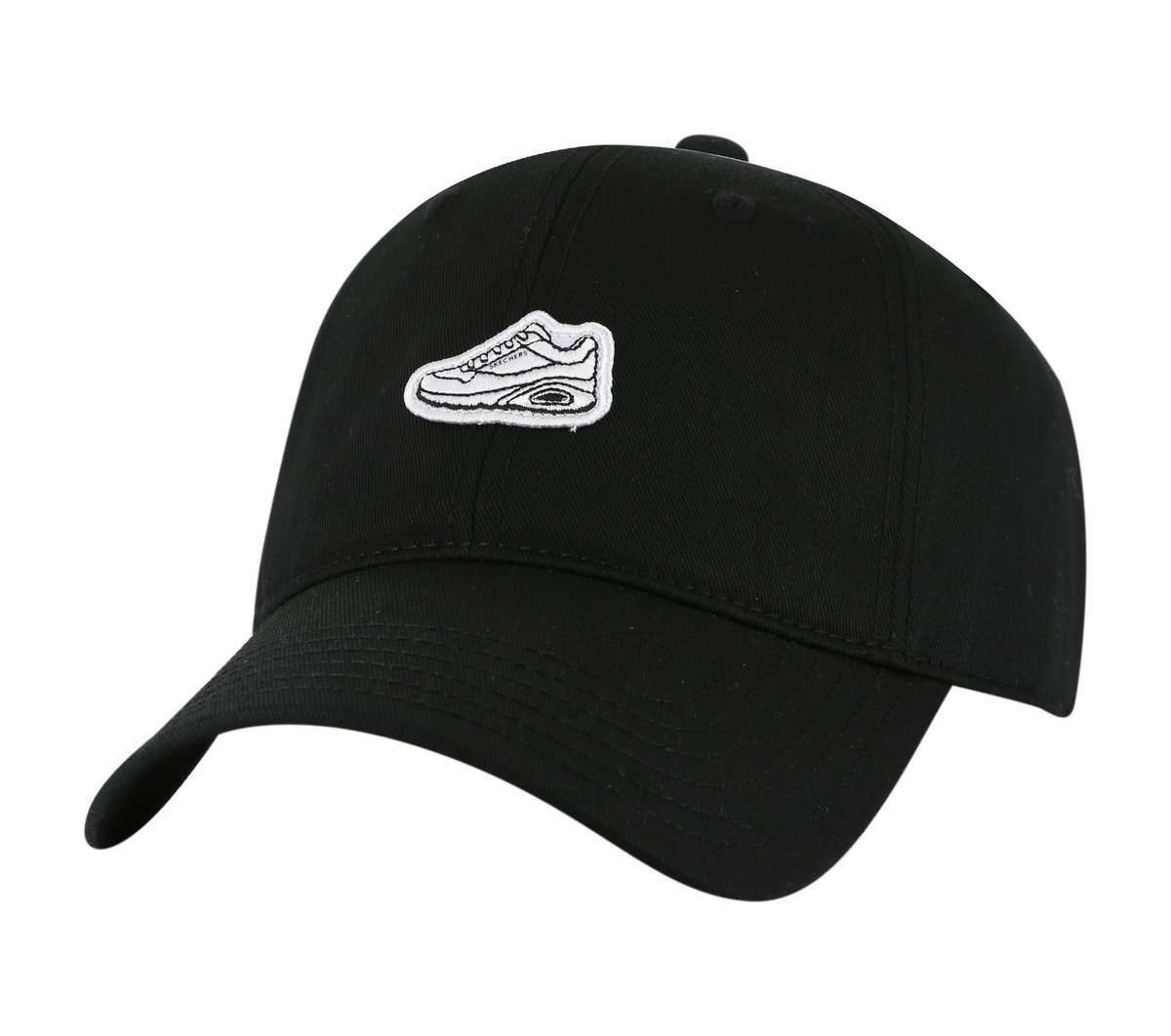 Skechers Kicks honkbal pet CM Zwart/Houtskool