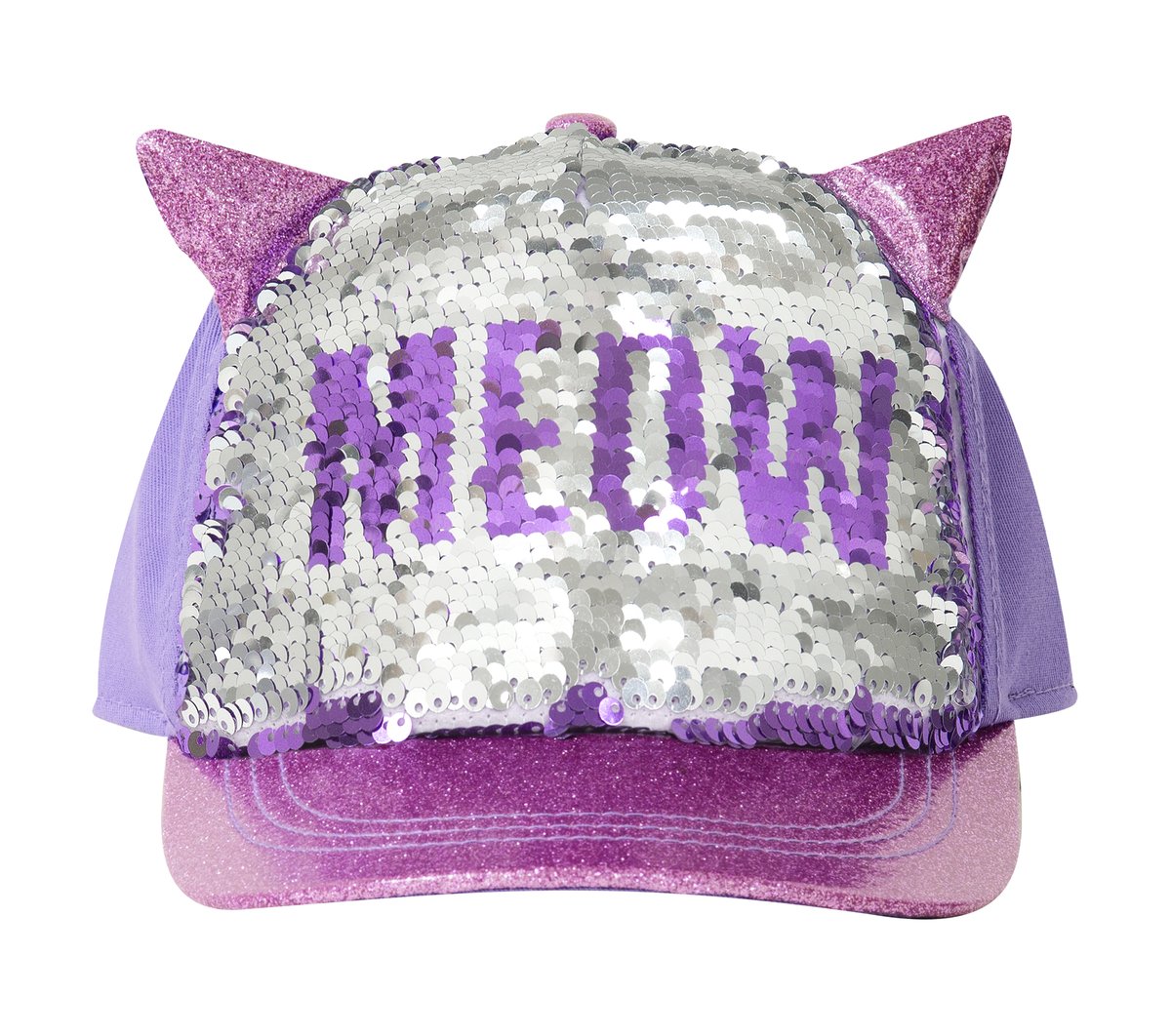 帽子 wind and sea GLITTER SNAPBACK Cat Ear Hat - PURPLE