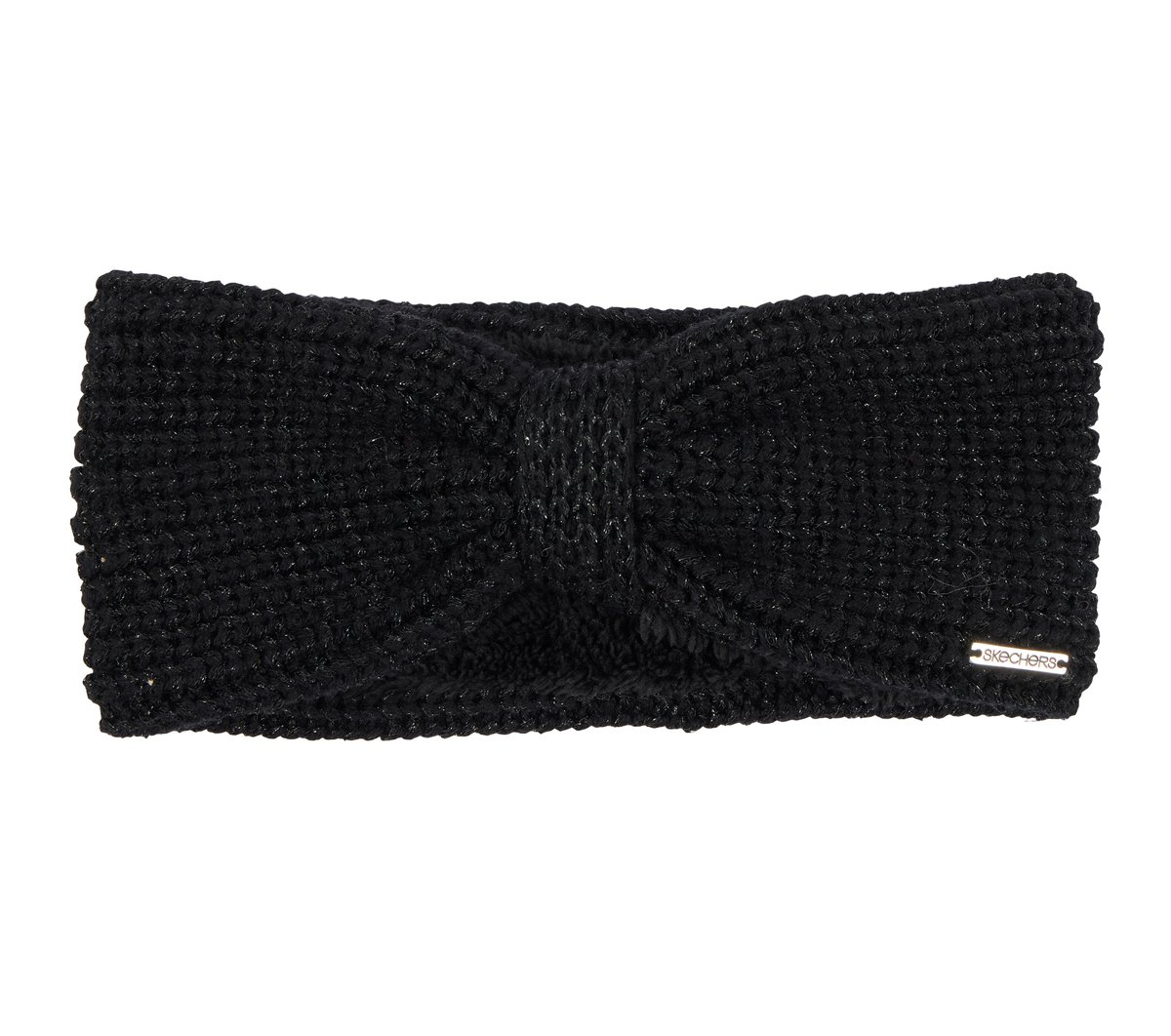 Skechers Lurex Headwrap in Schwarz