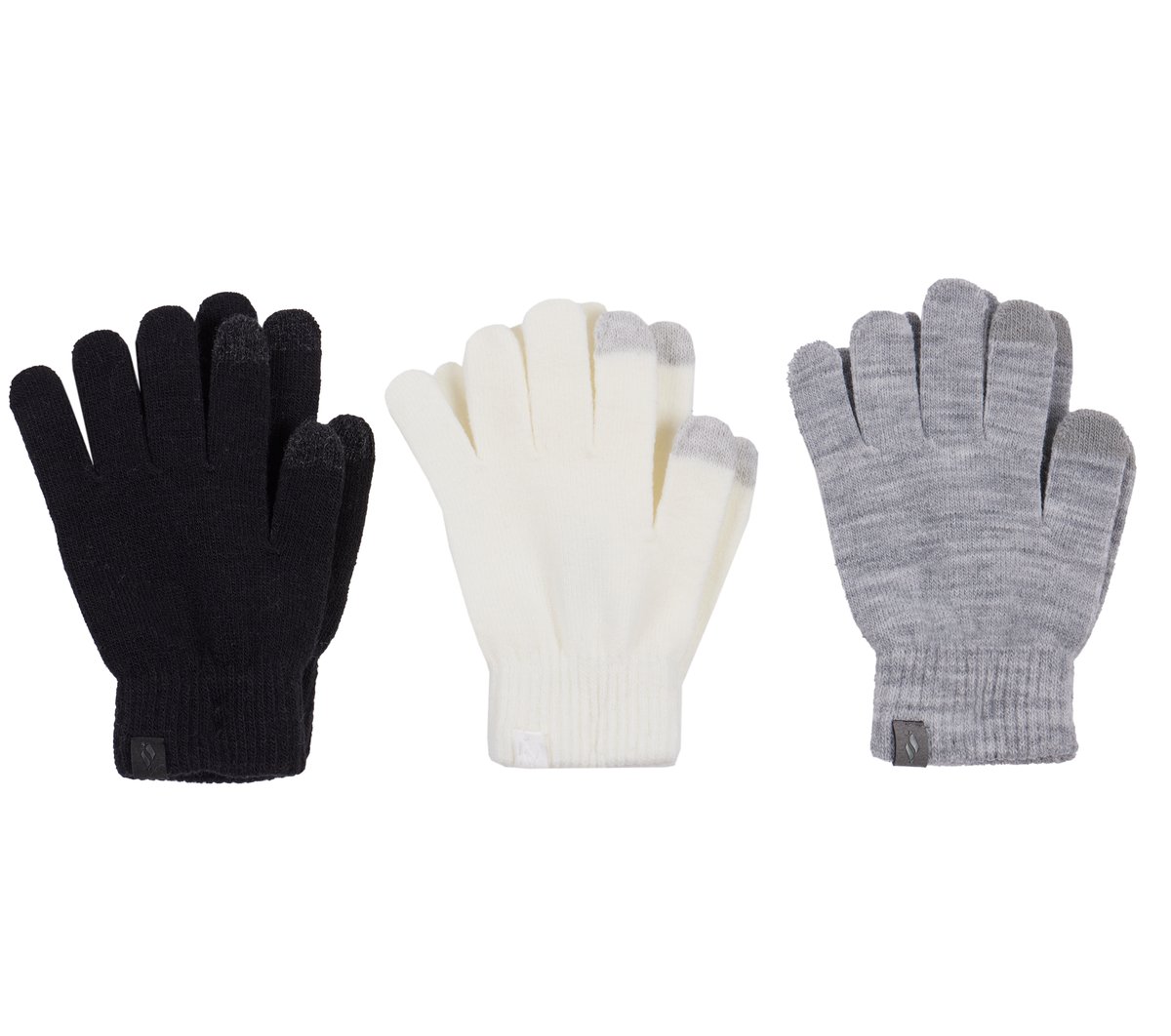 Skechers Magic Gloves - 3 Pack in Schwarz