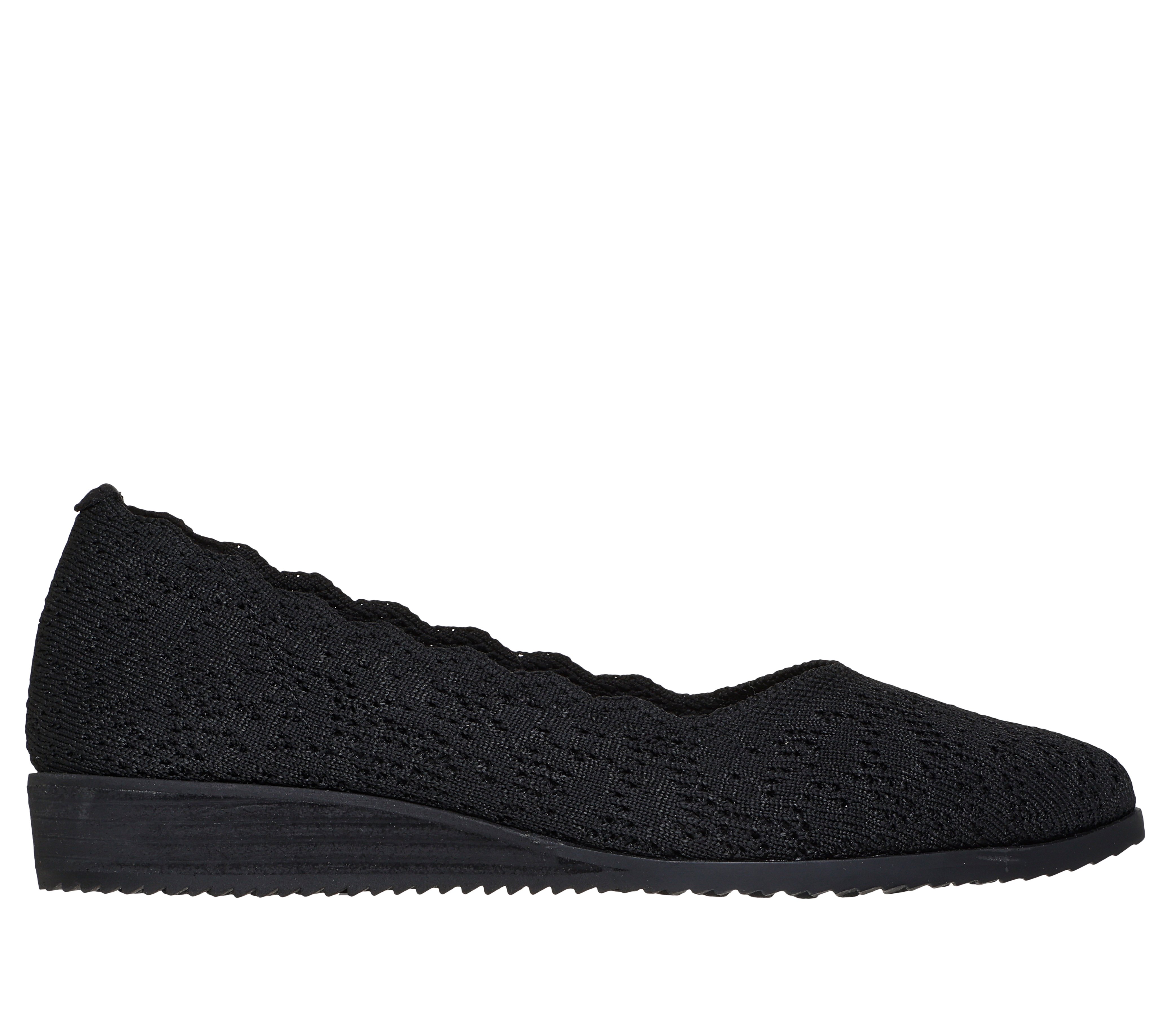 Skechers Cleo Sawdust - Modesty Shoes CM Zwart, Maat 35 - 159132