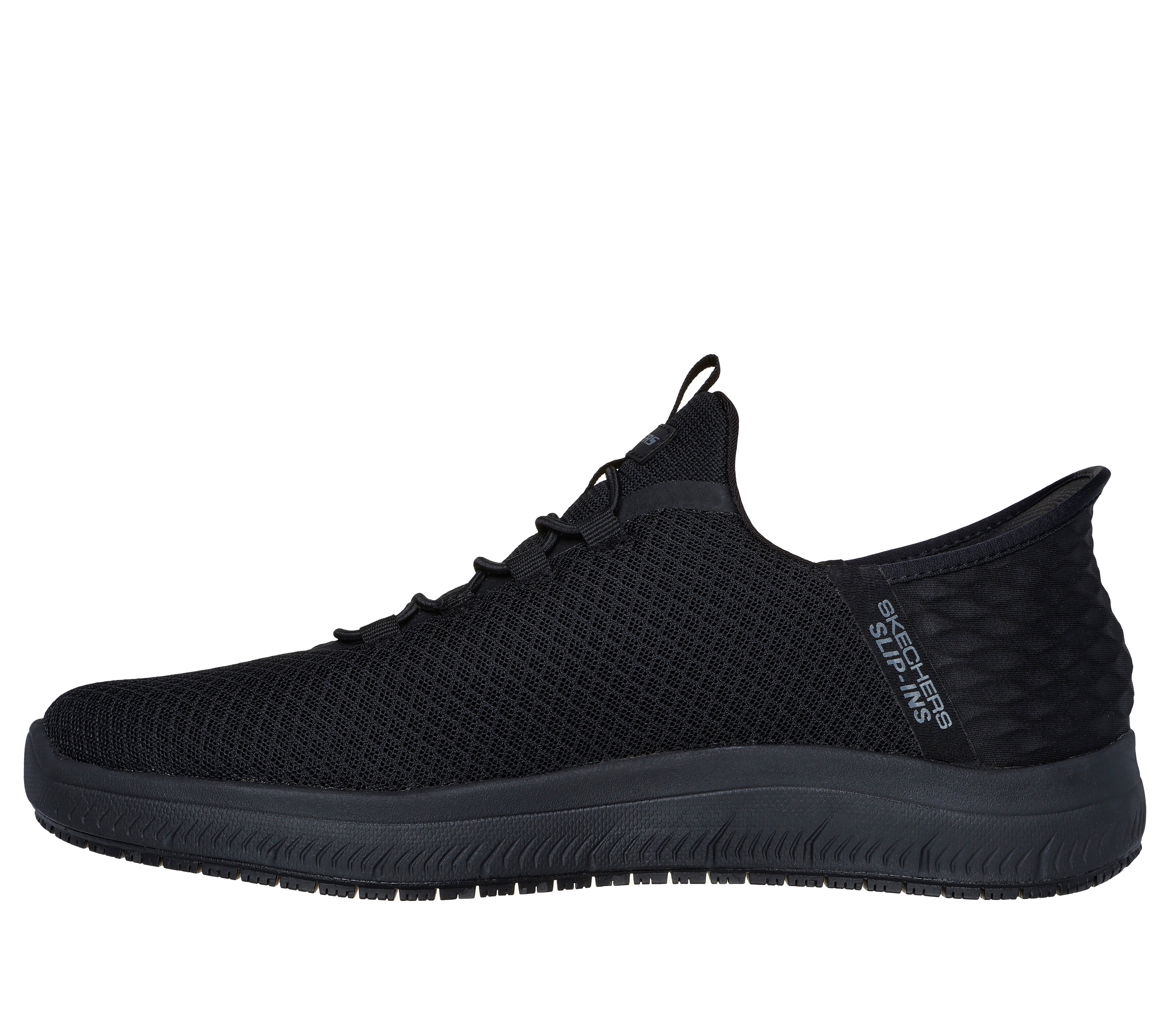 Skechers Slip-ins ブラック Skechers Slip-ins RF Work: Max Cushioning Elite