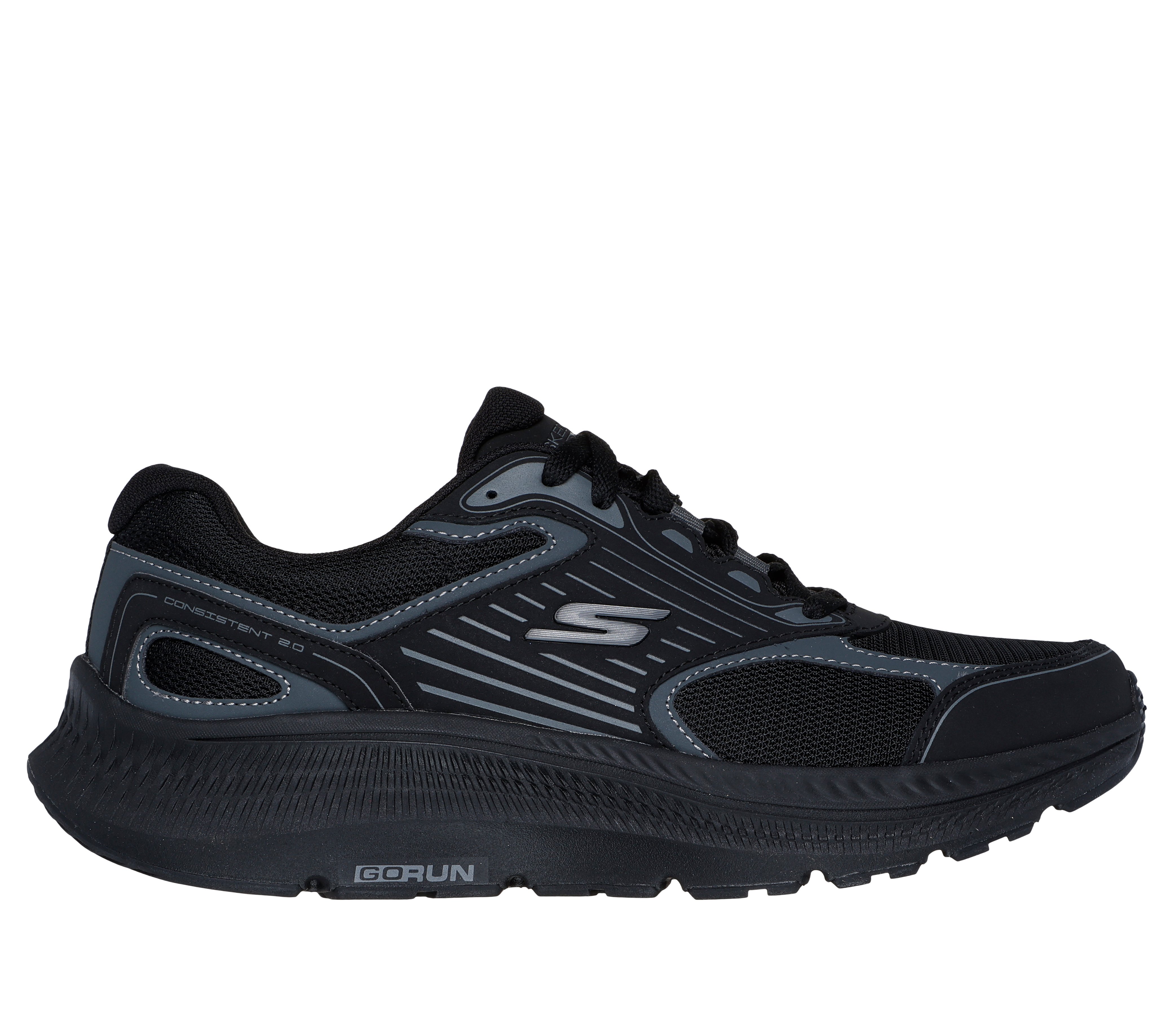 Skechers mężczyźni GO RUN Consistent 2.0 w Czarny/Bialy, Rozmiar 43.5 Sneakersy