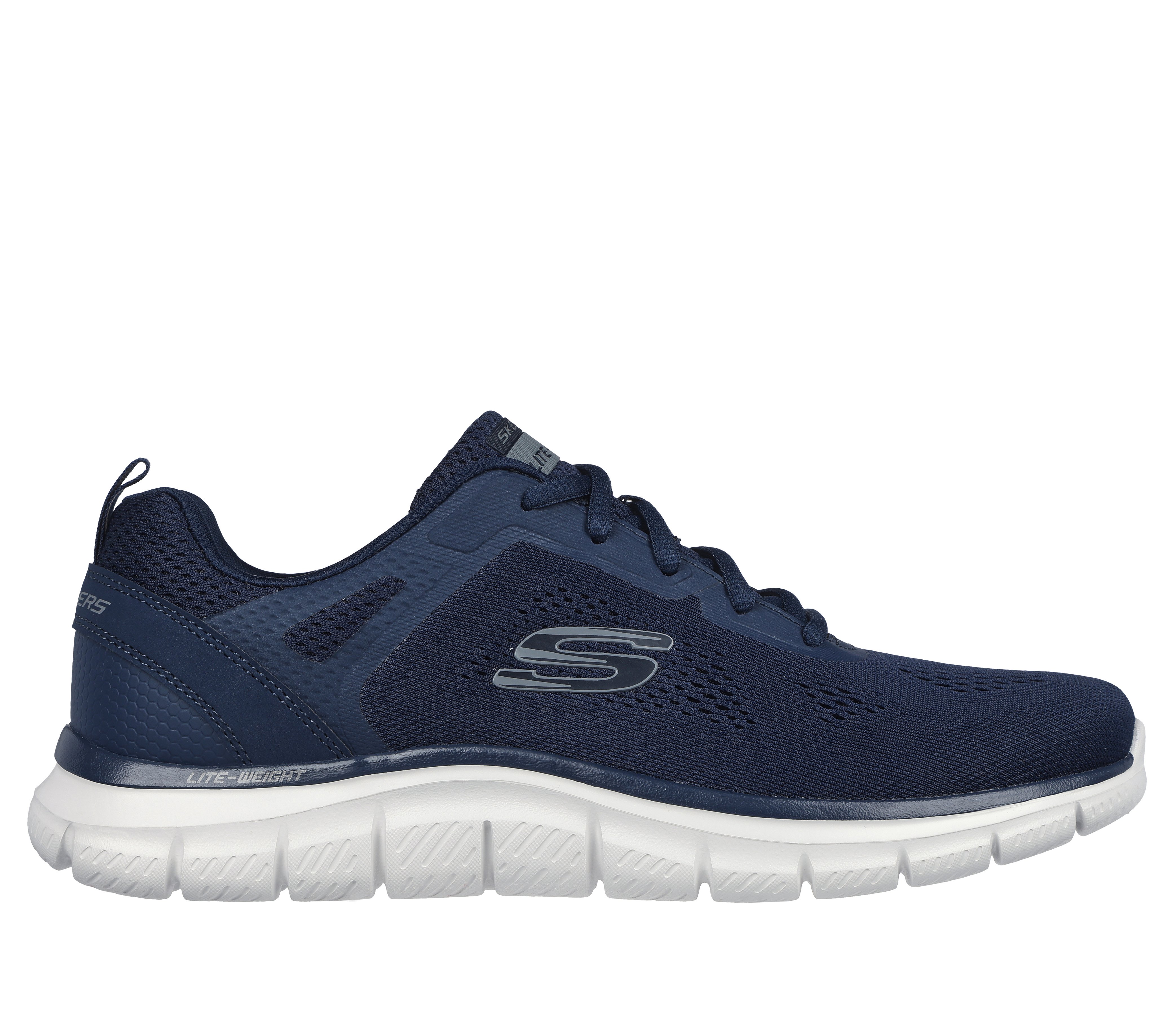 Skechers mężczyźni Track - Broader w Granatowy, Rozmiar 43, Vegan Sneakersy - 196989446196-NVY