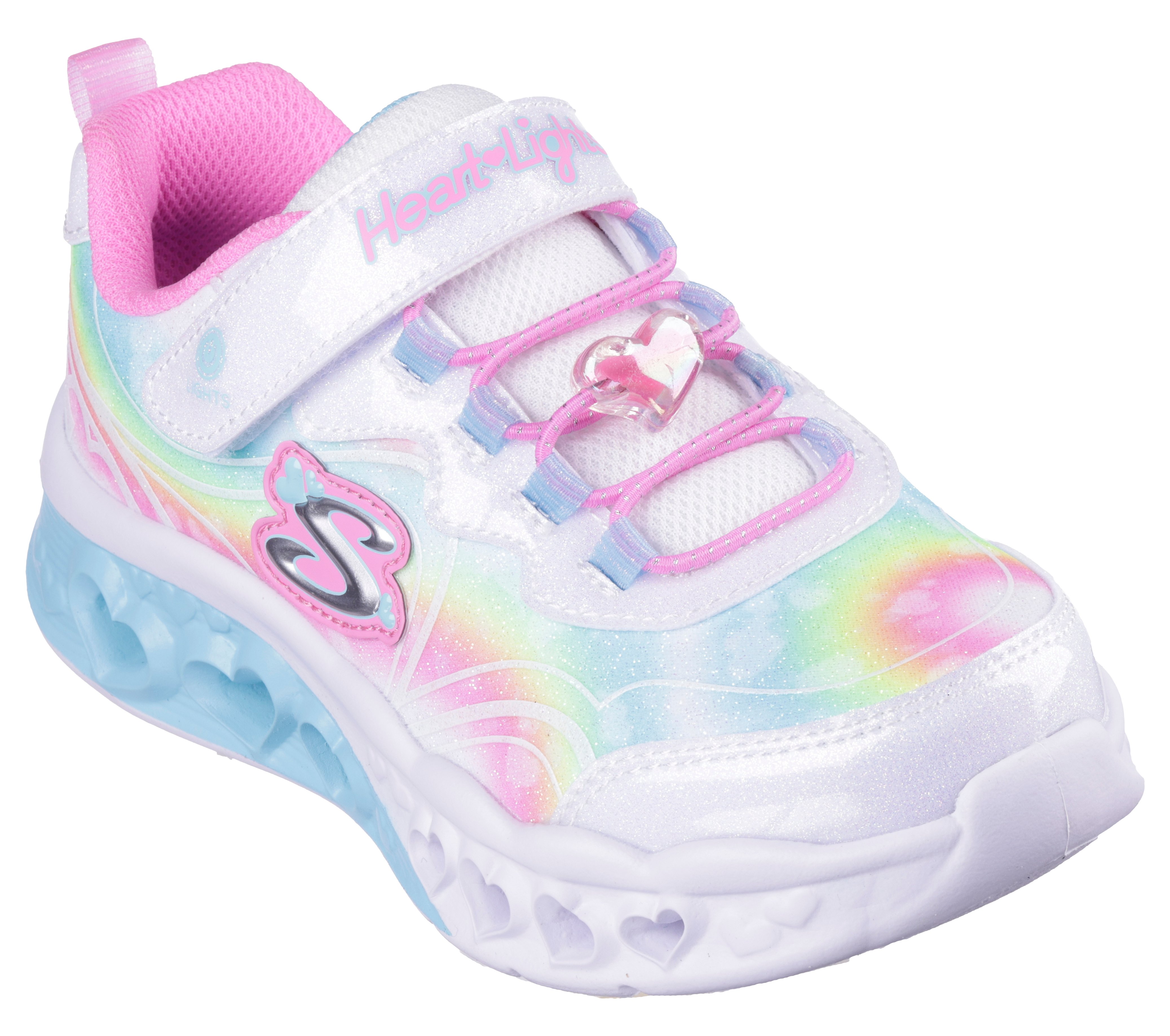 Amazon.com | Skechers Kids Girls Infinite Heart Lights