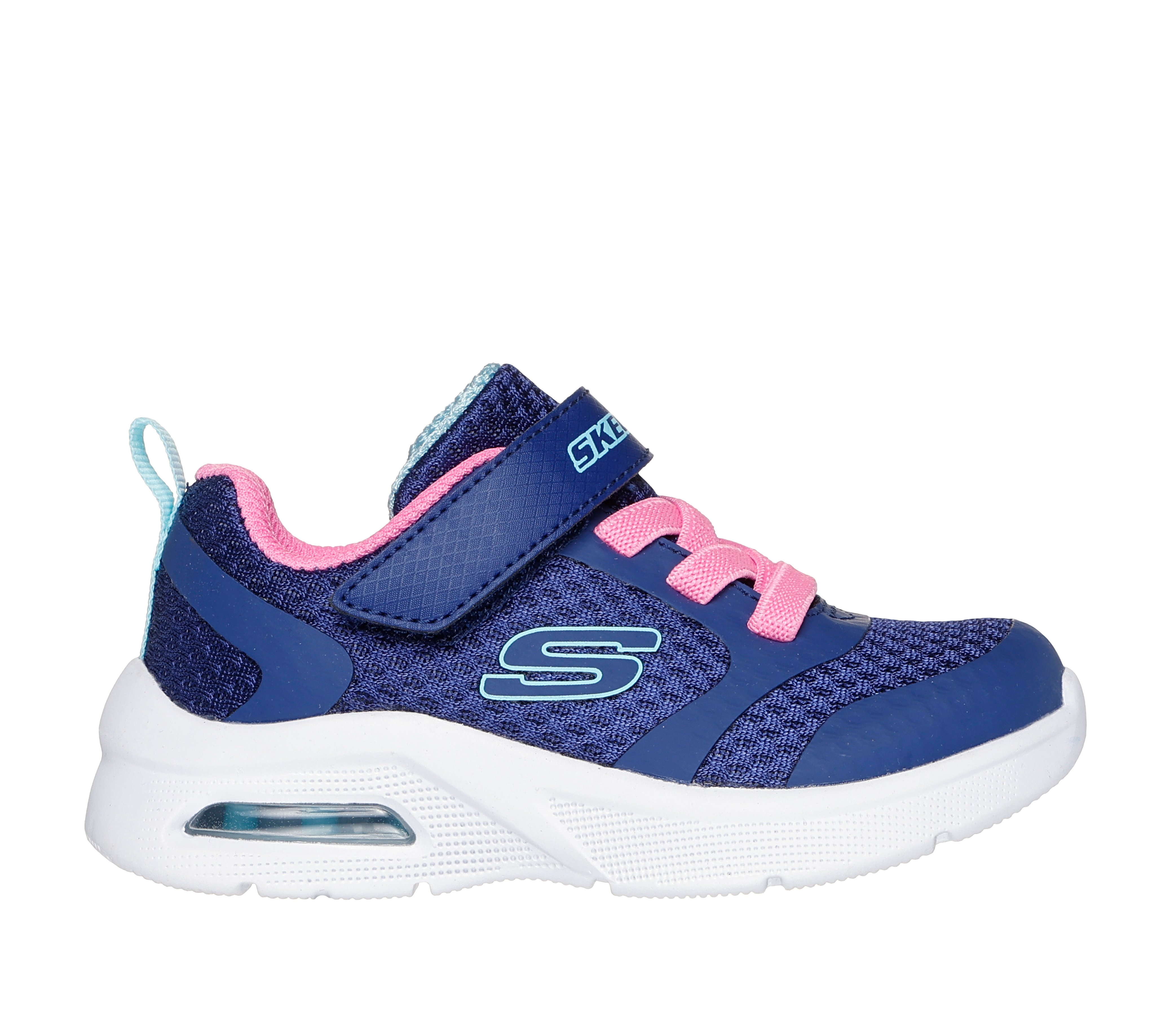 Skechers Dziewczęce Microspec Max - Racer Gal w Granatowy/Rozowy, Rozmiar 24 Sneakersy - 197976312098-NVPK
