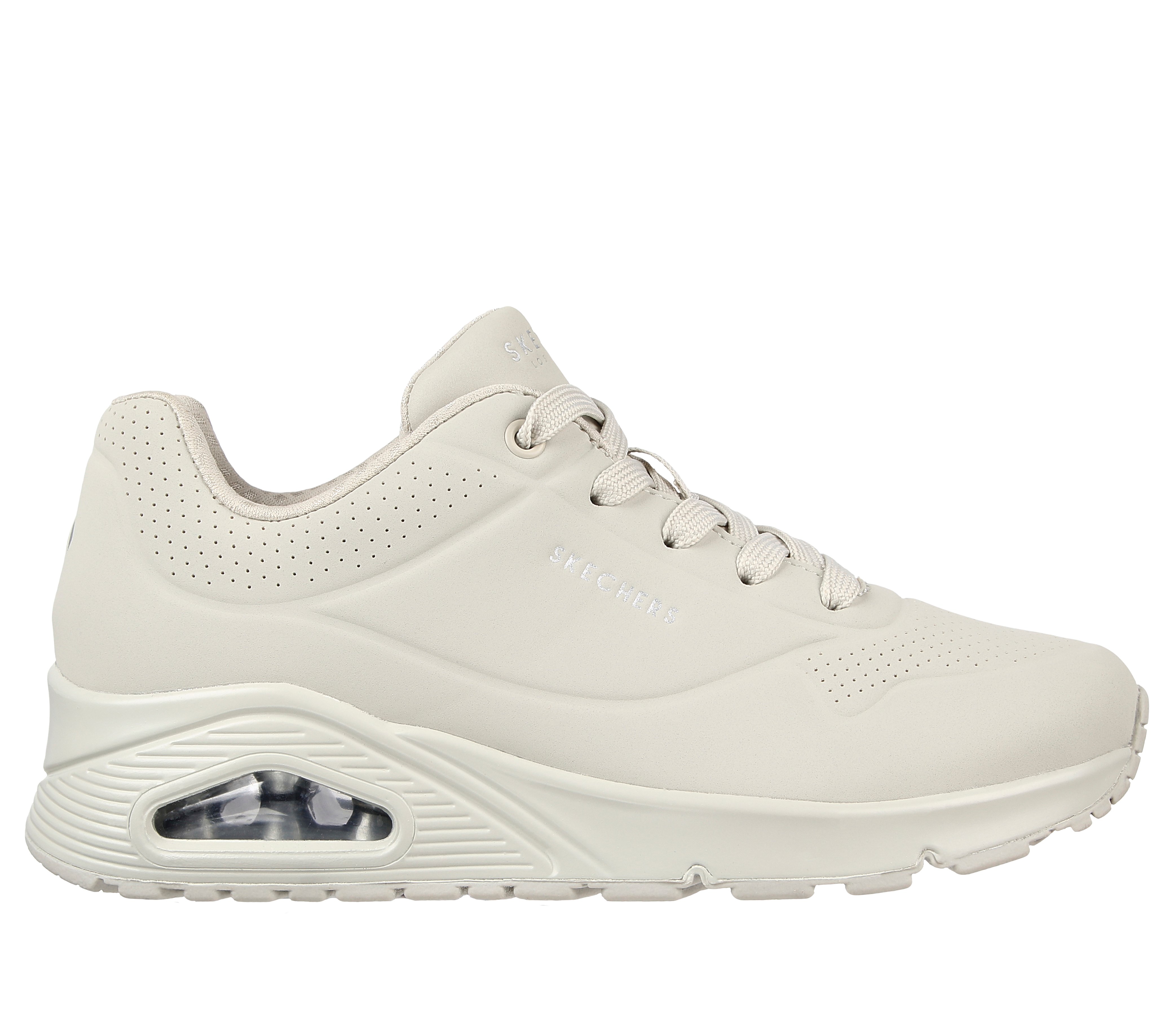 Skechers Donna Uno - Stand on Air Sneaker in Bianco, Taglia 40 - 194428917740-OFWT