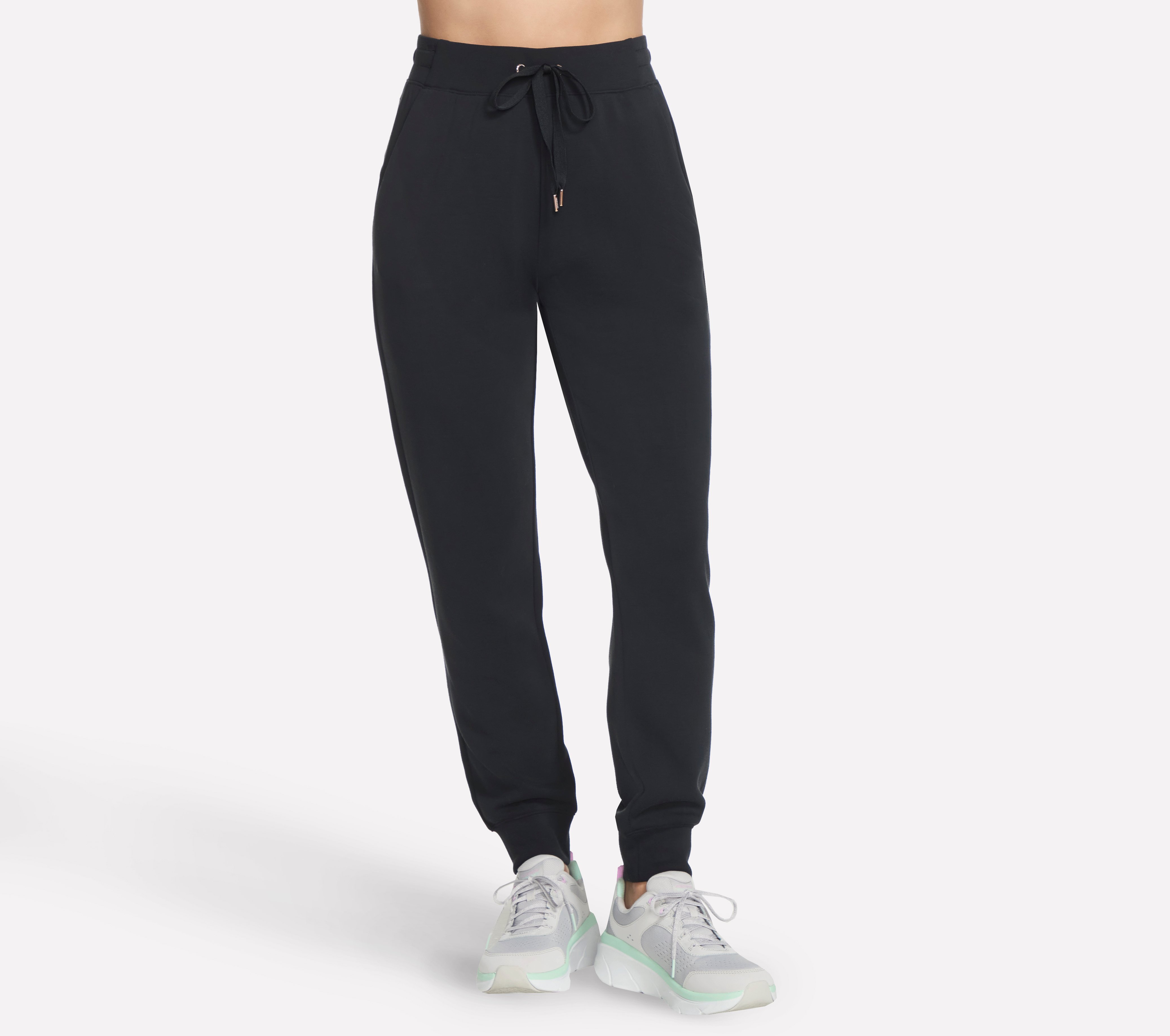 Skechers Skechluxe Elevate Jogger in Schwarz, Größe Medium