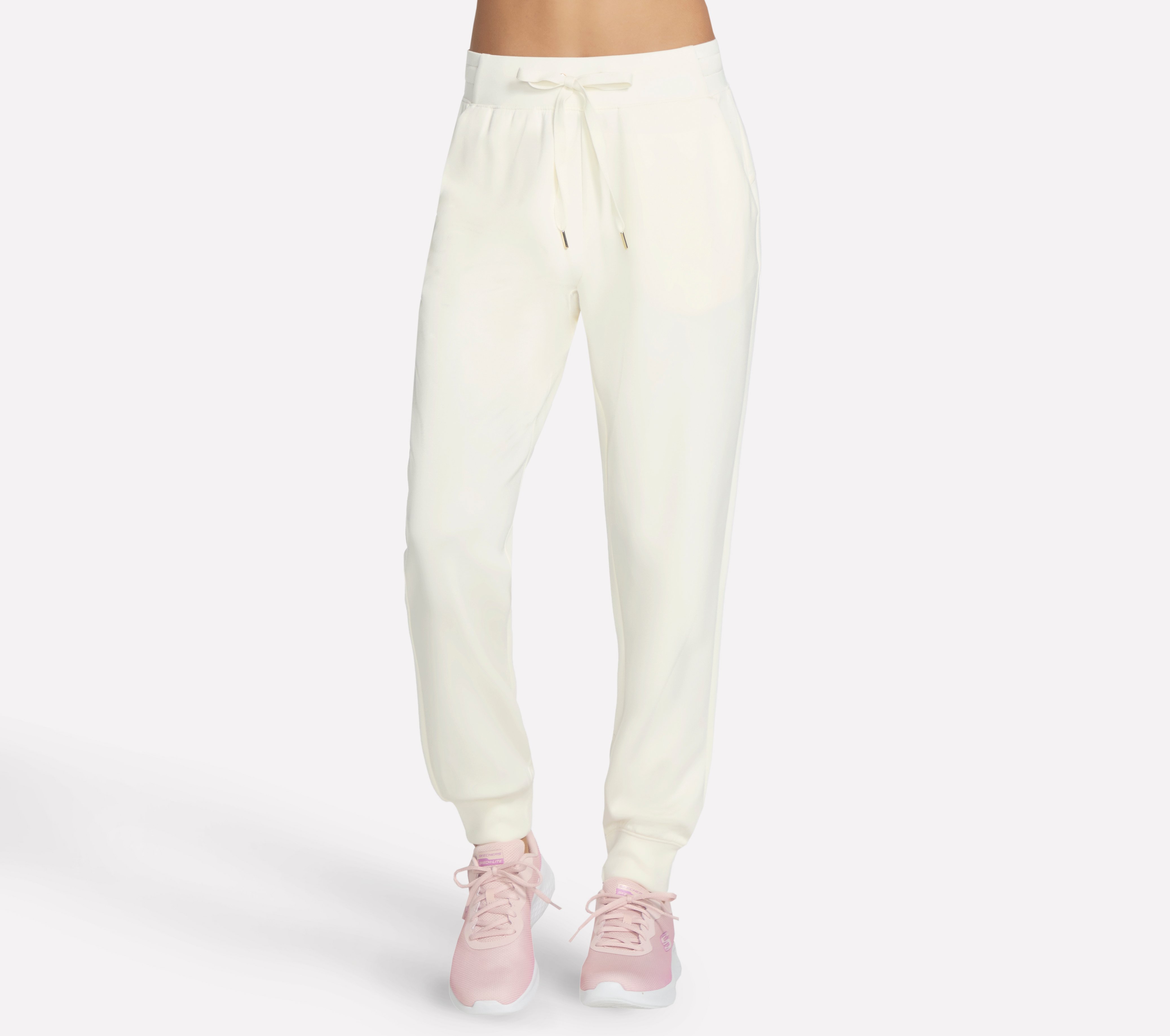 Skechers Skechluxe Elevate Jogger in Off Weiss, Größe XS