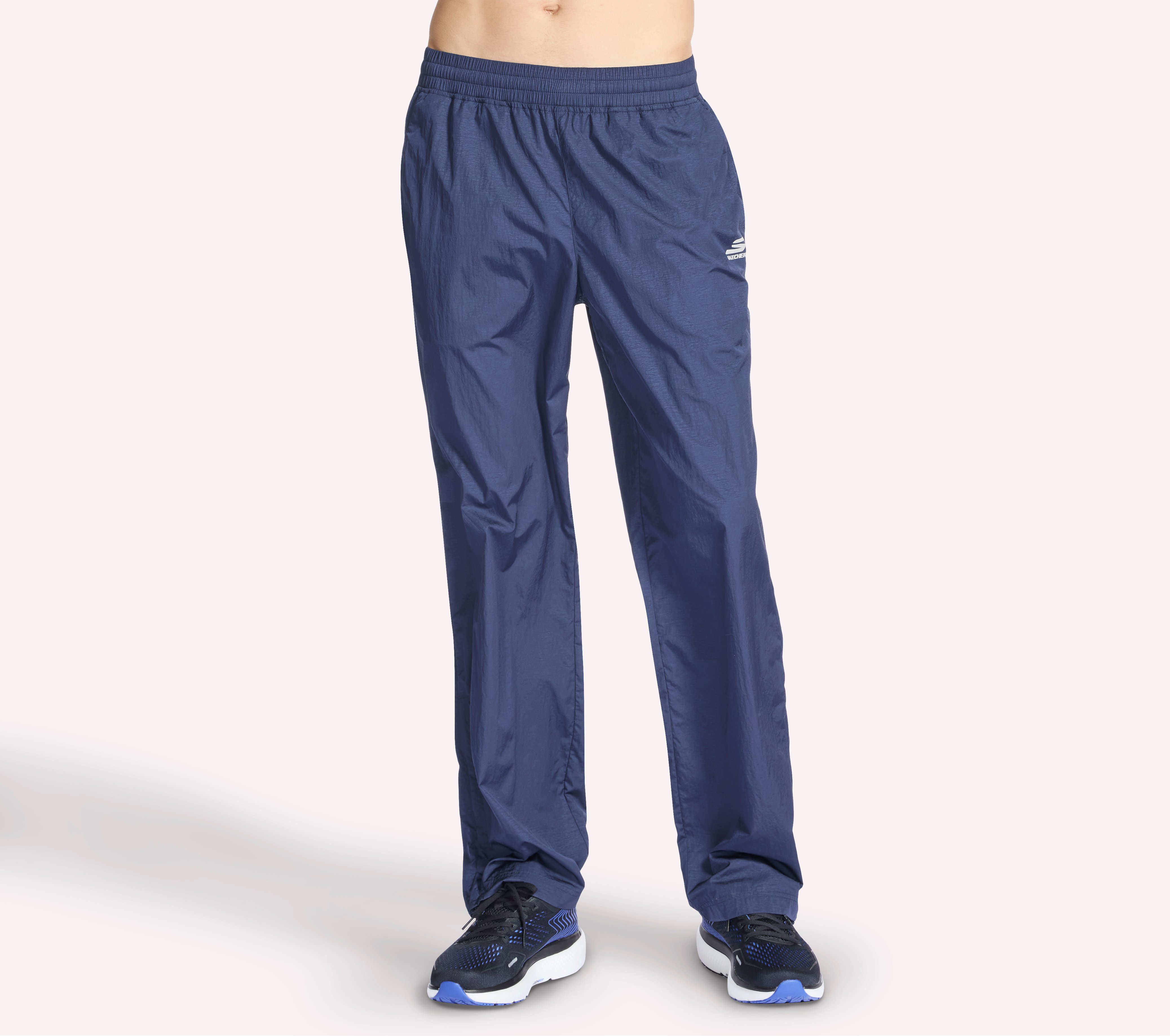 Skechers GO SHIELD Track Pant in Grau/Blau, Größe Groß