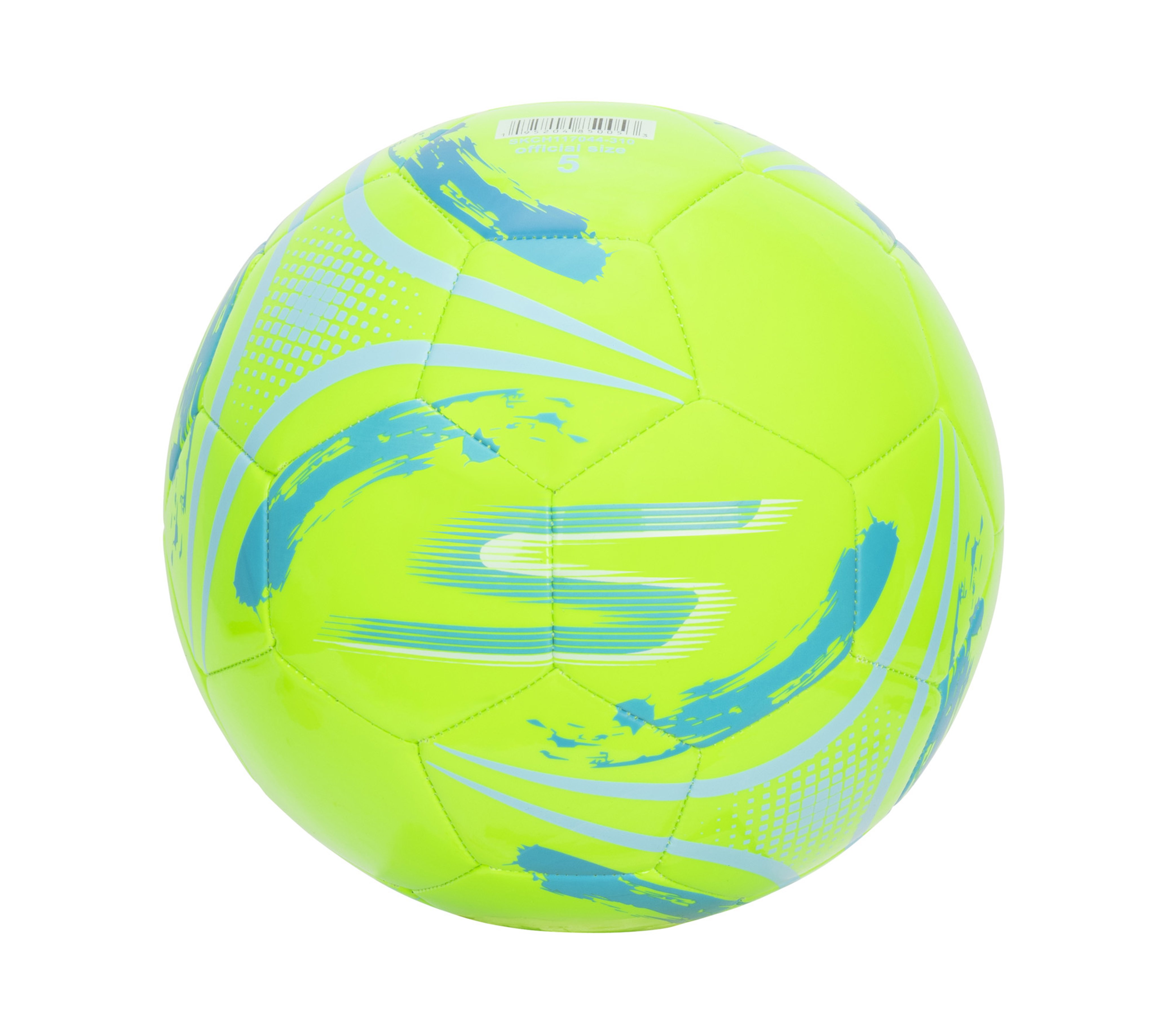 Skechers Hex Brushed Size 5 Soccer Ball in Neon Lime